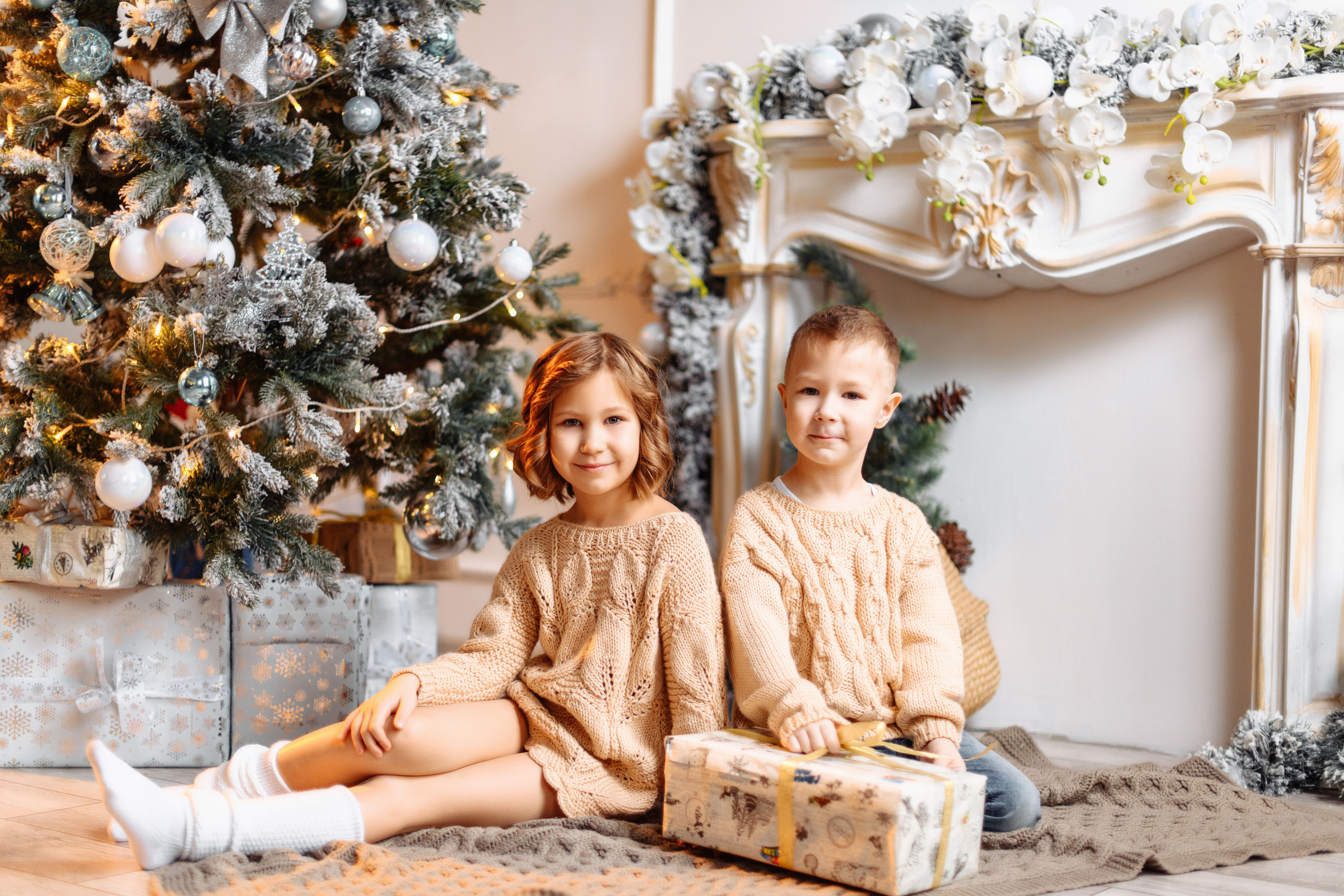 Новогодняя фотосессия в студии. Свадебный и семейный фотограф в Уфе | Винс Константин | Фотопроекты