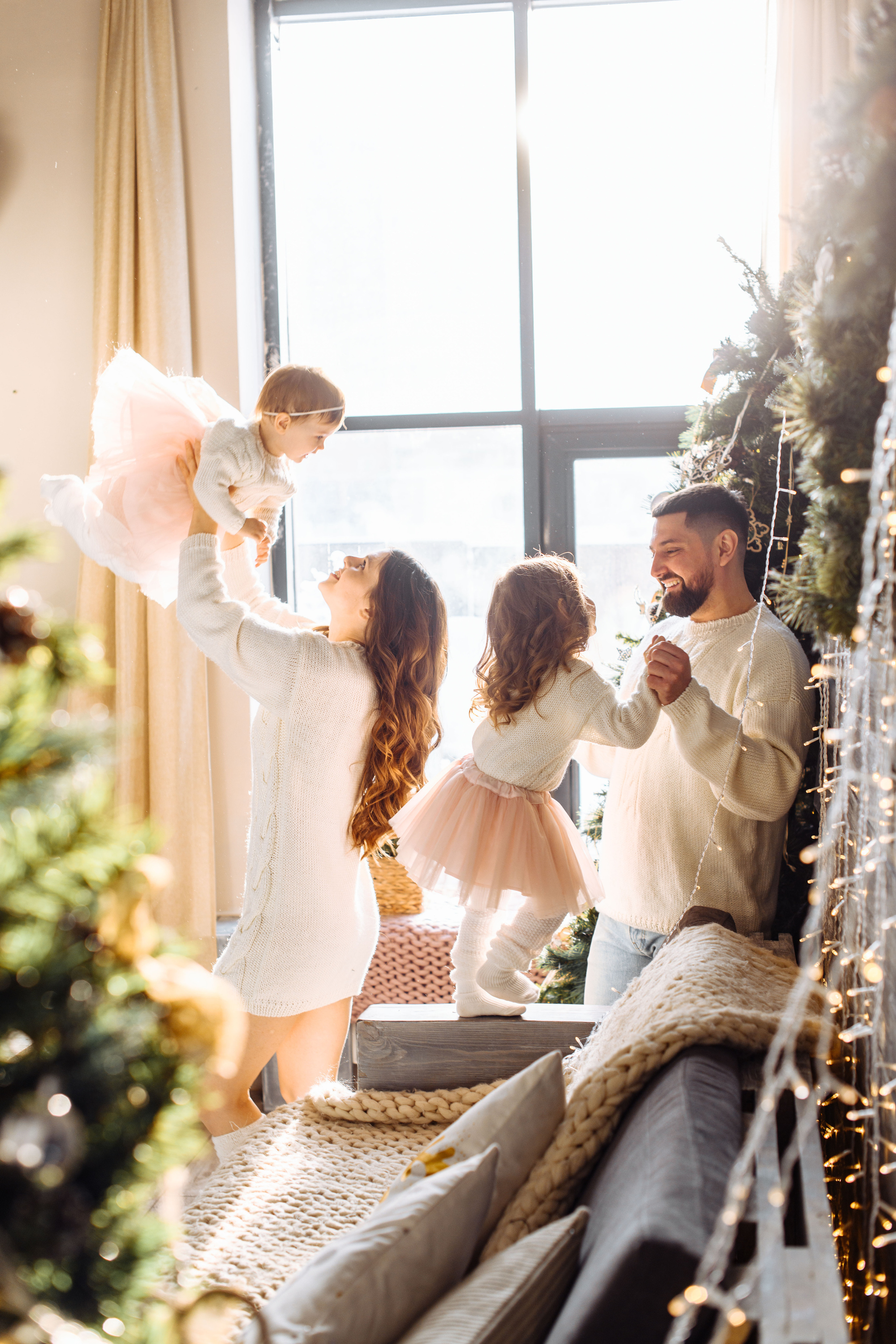 Новогодняя фотосессия в студии. Свадебный и семейный фотограф в Уфе | Винс Константин | Фотопроекты