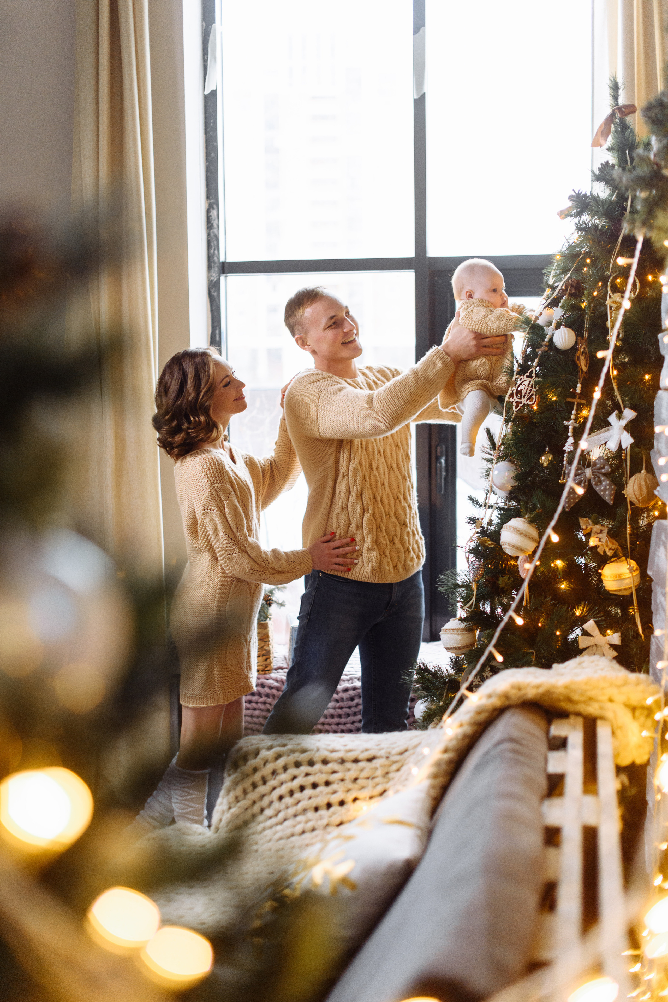 Новогодняя фотосессия в студии. Свадебный и семейный фотограф в Уфе | Винс Константин | Фотопроекты