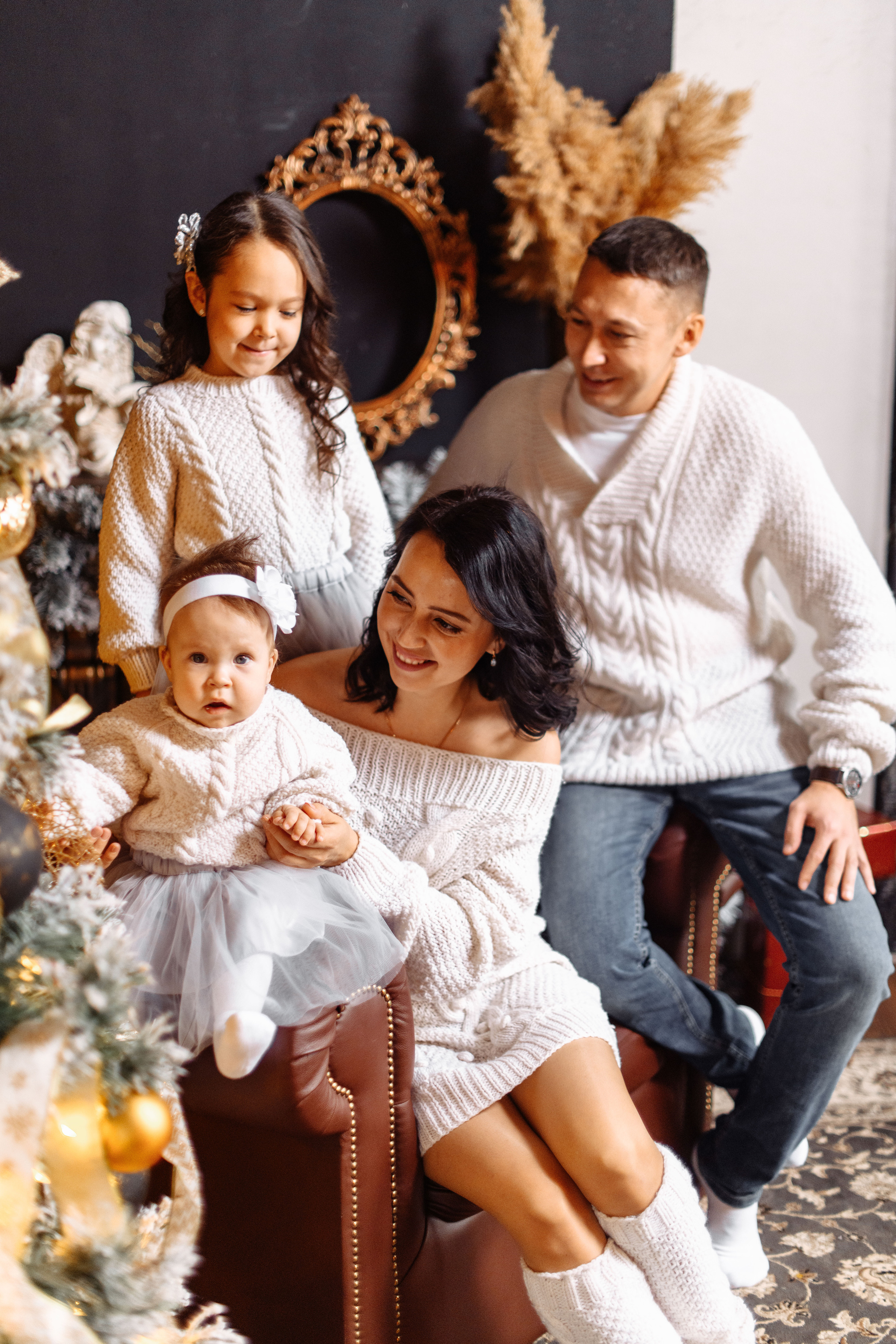 Новогодняя фотосессия в студии. Свадебный и семейный фотограф в Уфе | Винс Константин | Фотопроекты