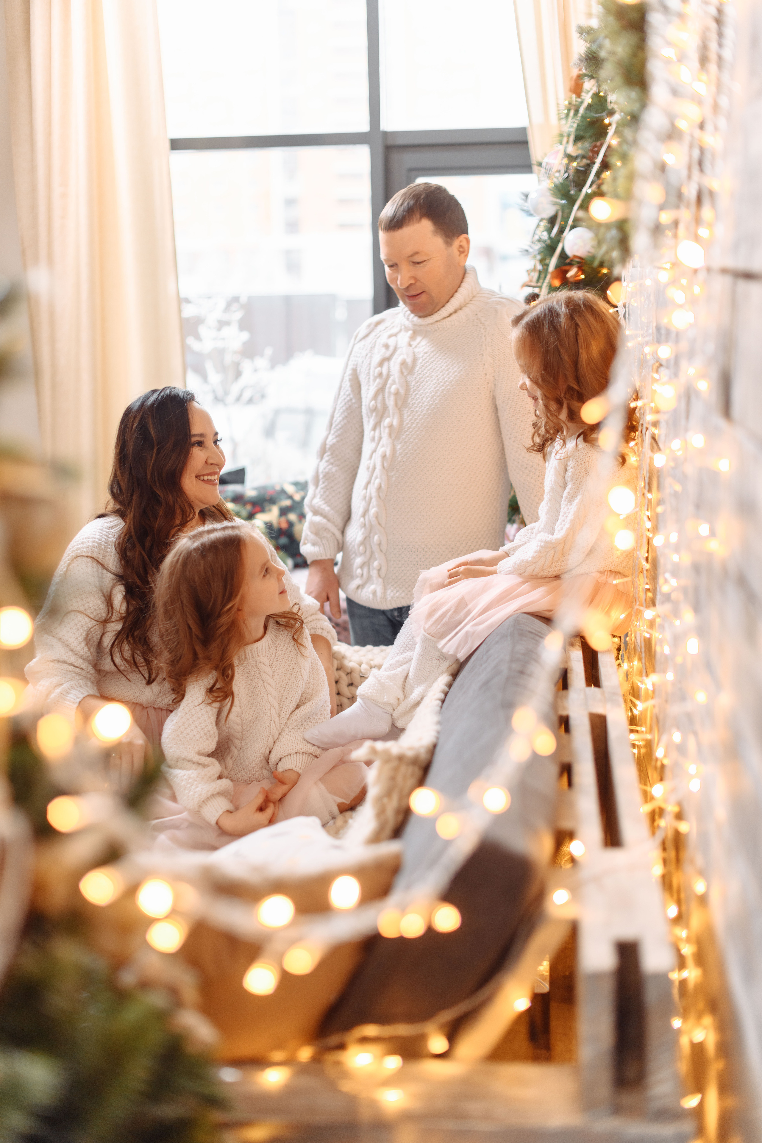 Новогодняя фотосессия в студии. Свадебный и семейный фотограф в Уфе | Винс Константин | Фотопроекты