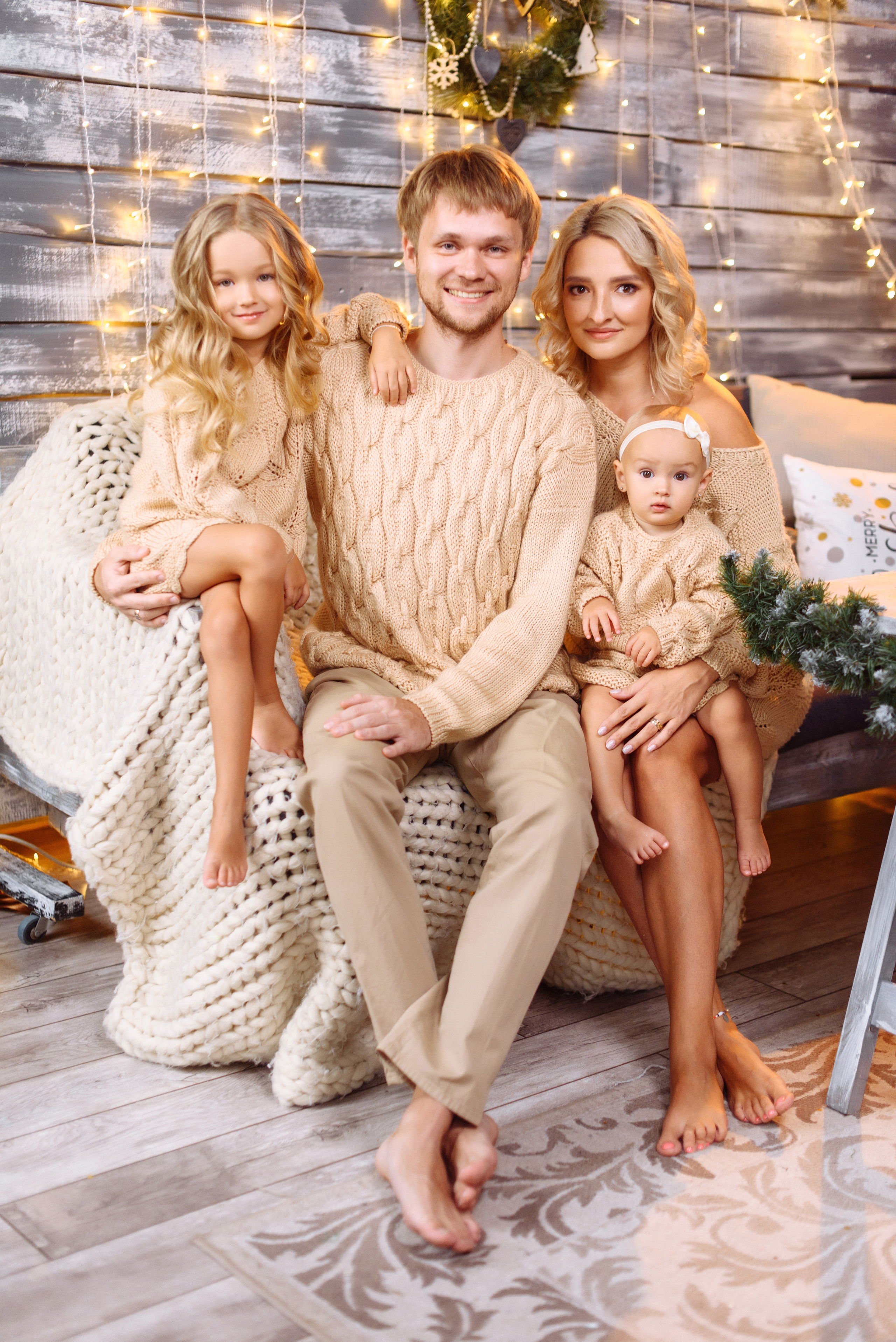 Новогодняя фотосессия в студии. Свадебный и семейный фотограф в Уфе | Винс Константин | Фотопроекты