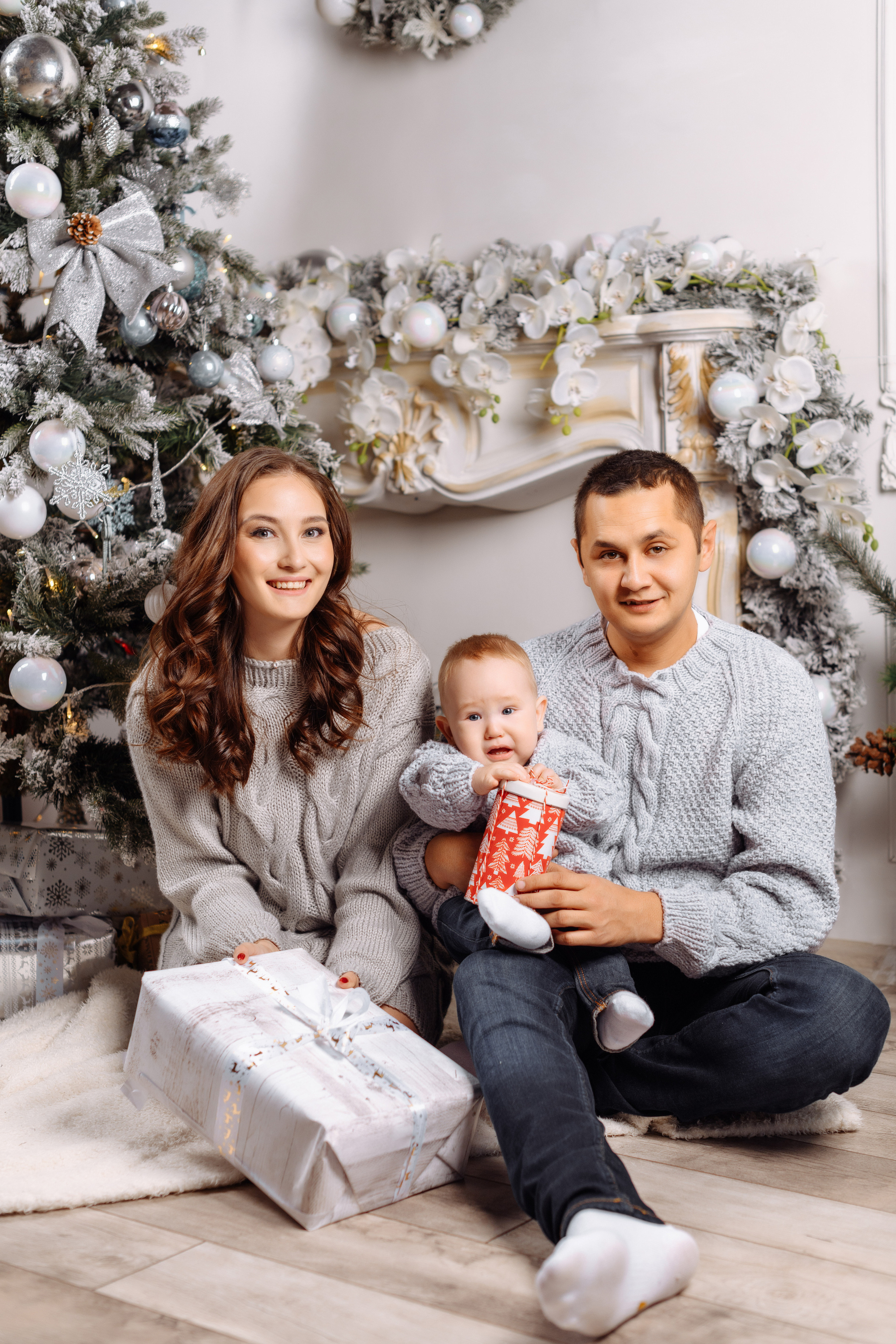 Новогодняя фотосессия в студии. Свадебный и семейный фотограф в Уфе | Винс Константин | Фотопроекты