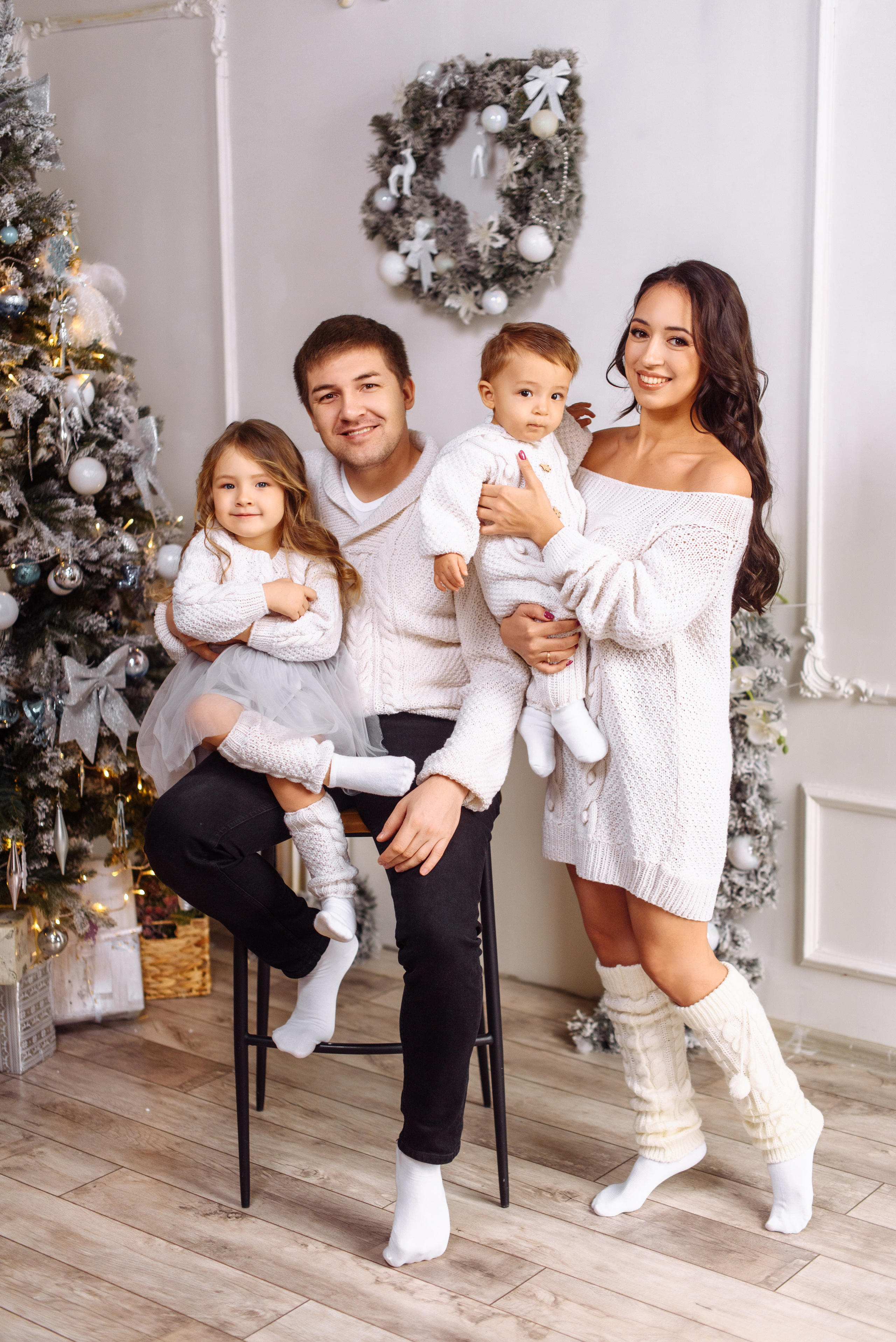 Новогодняя фотосессия в студии. Свадебный и семейный фотограф в Уфе | Винс Константин | Фотопроекты