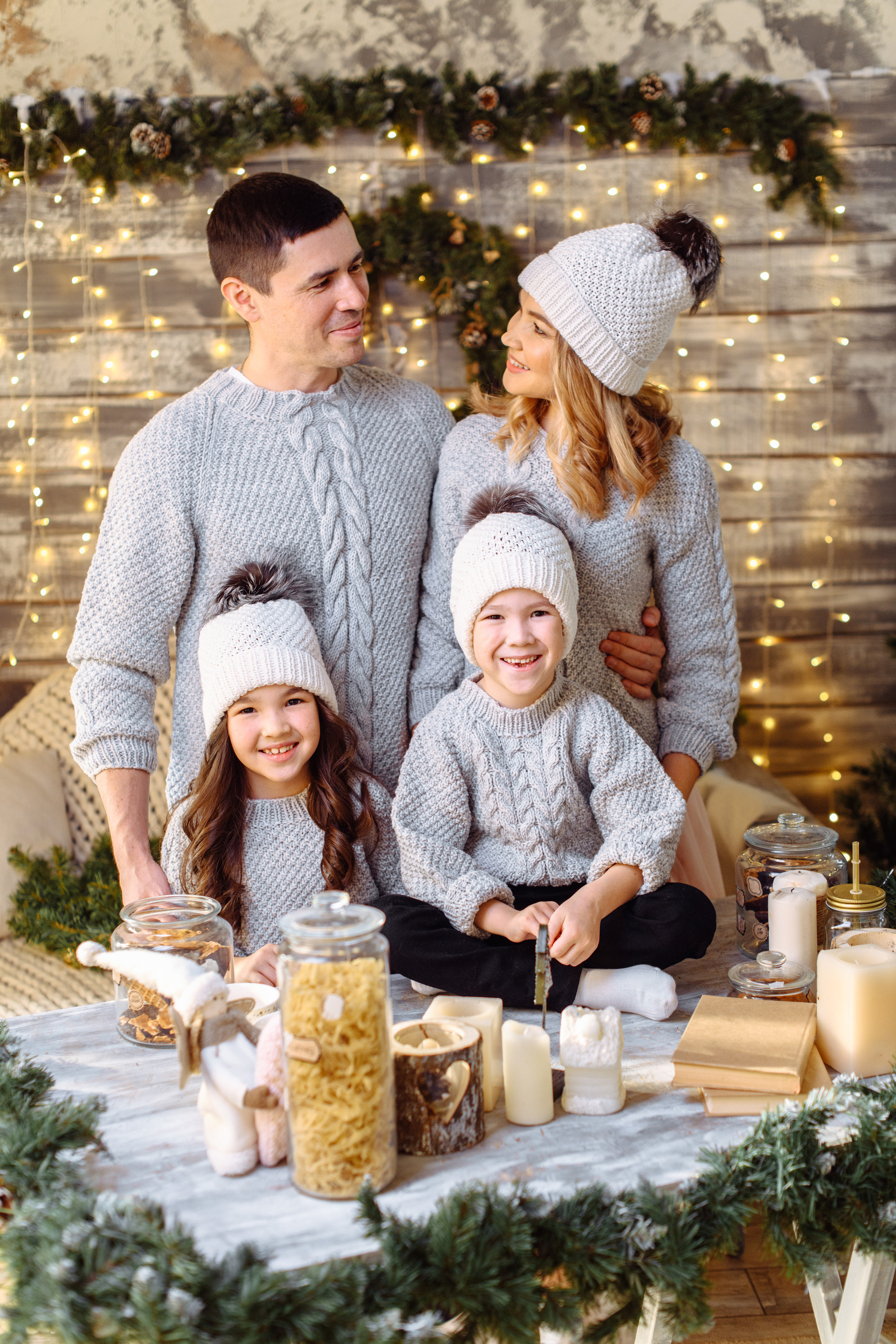 Новогодняя фотосессия в студии. Свадебный и семейный фотограф в Уфе | Винс Константин | Фотопроекты