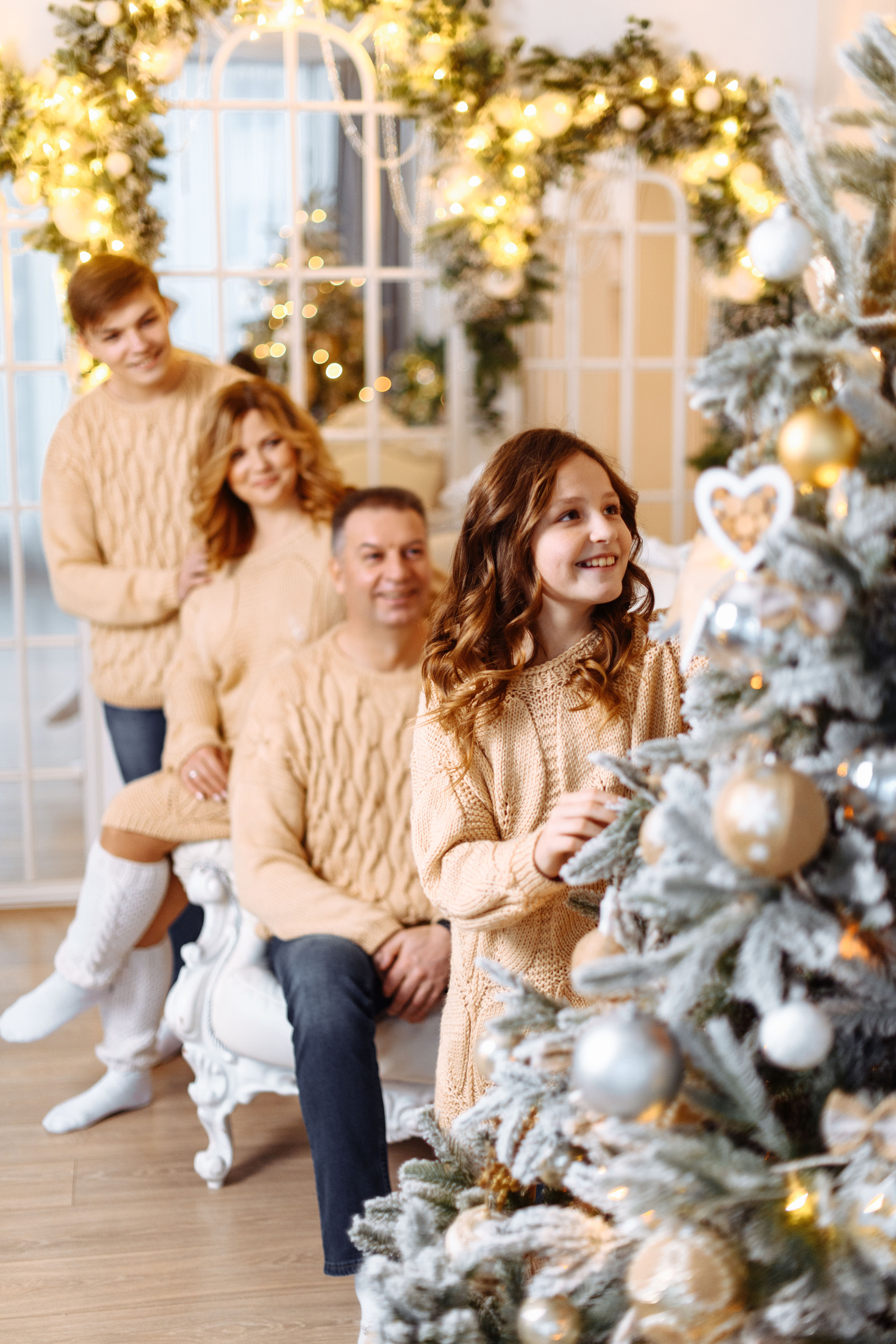 Новогодняя фотосессия в студии. Свадебный и семейный фотограф в Уфе | Винс Константин | Фотопроекты