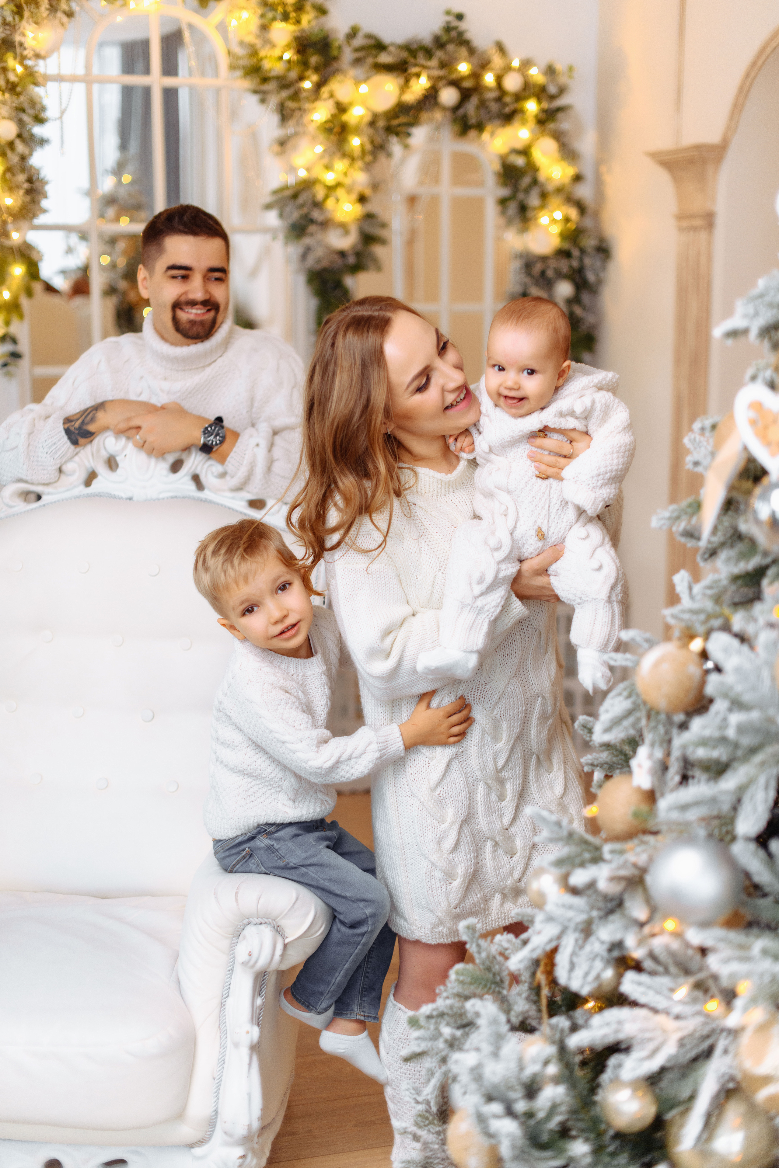 Новогодняя фотосессия в студии. Свадебный и семейный фотограф в Уфе | Винс Константин | Фотопроекты