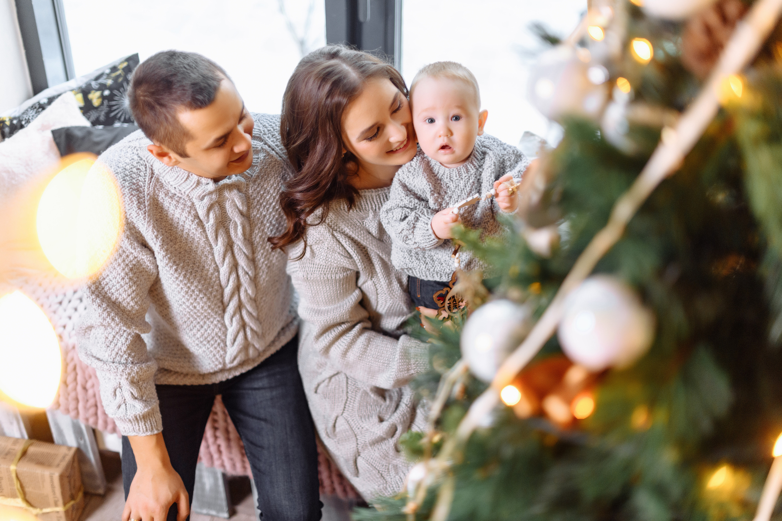 Новогодняя фотосессия в студии. Свадебный и семейный фотограф в Уфе | Винс Константин | Фотопроекты
