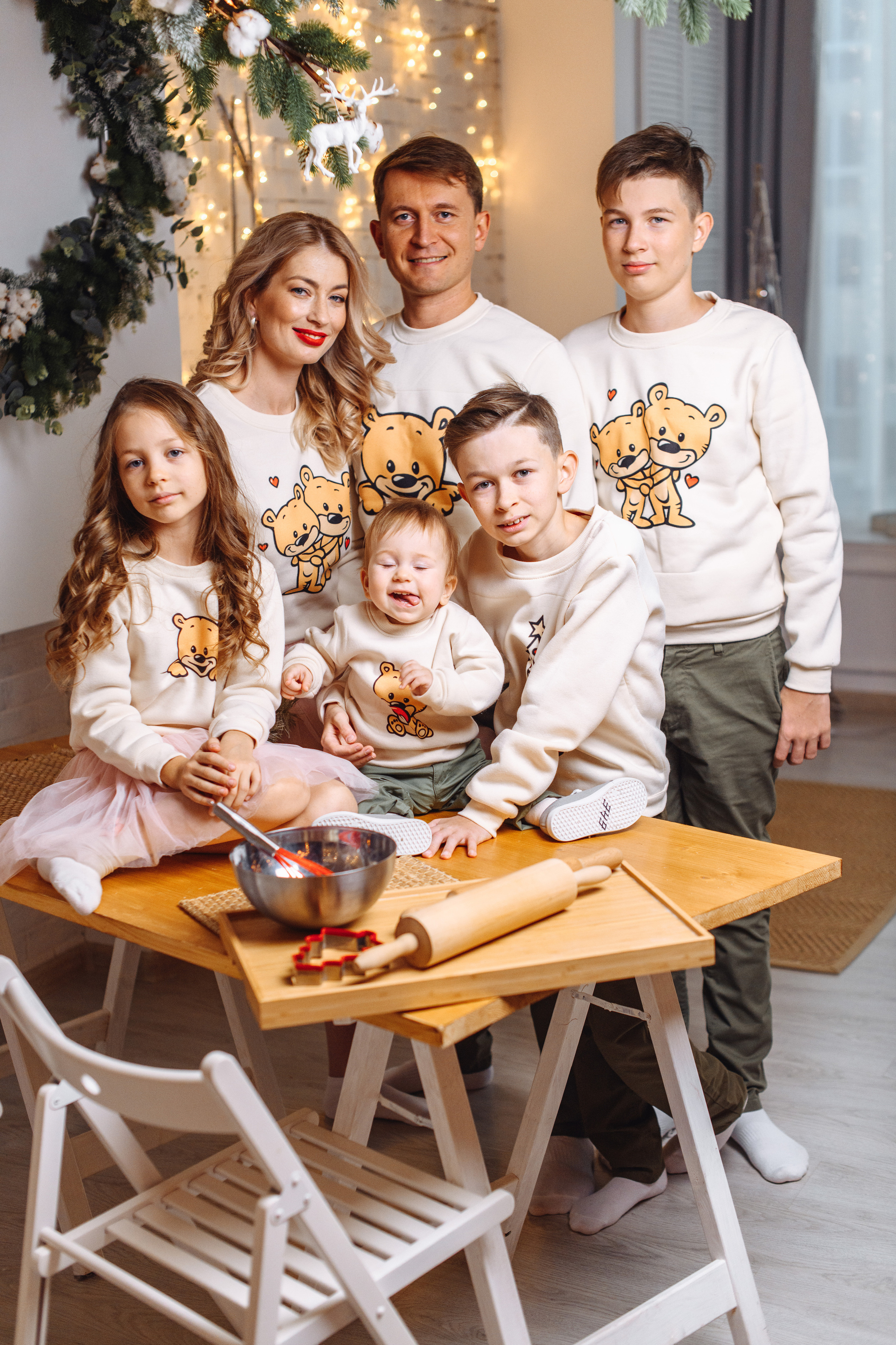 Новогодняя фотосессия в студии. Свадебный и семейный фотограф в Уфе | Винс Константин | Фотопроекты