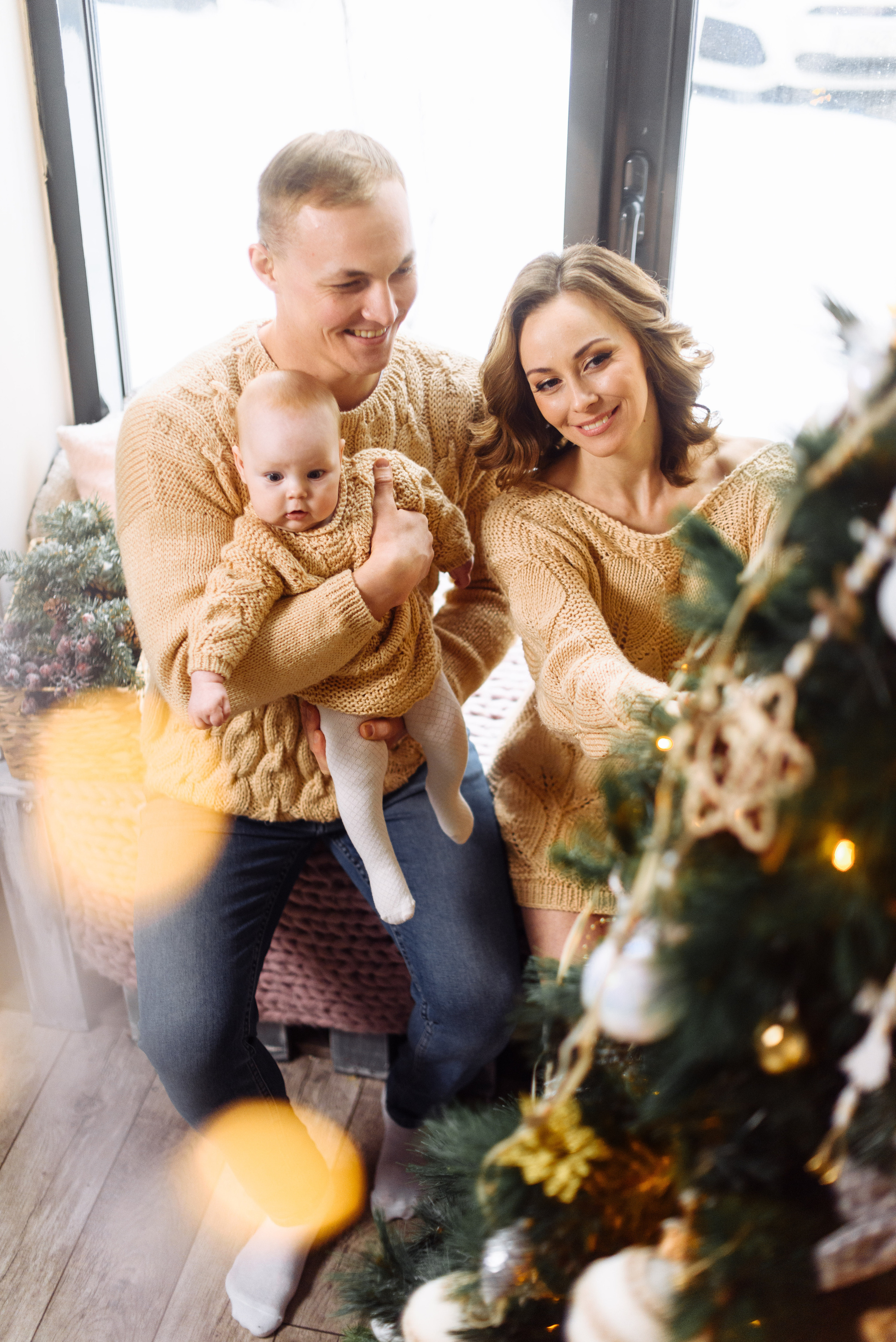 Новогодняя фотосессия в студии. Свадебный и семейный фотограф в Уфе | Винс Константин | Фотопроекты