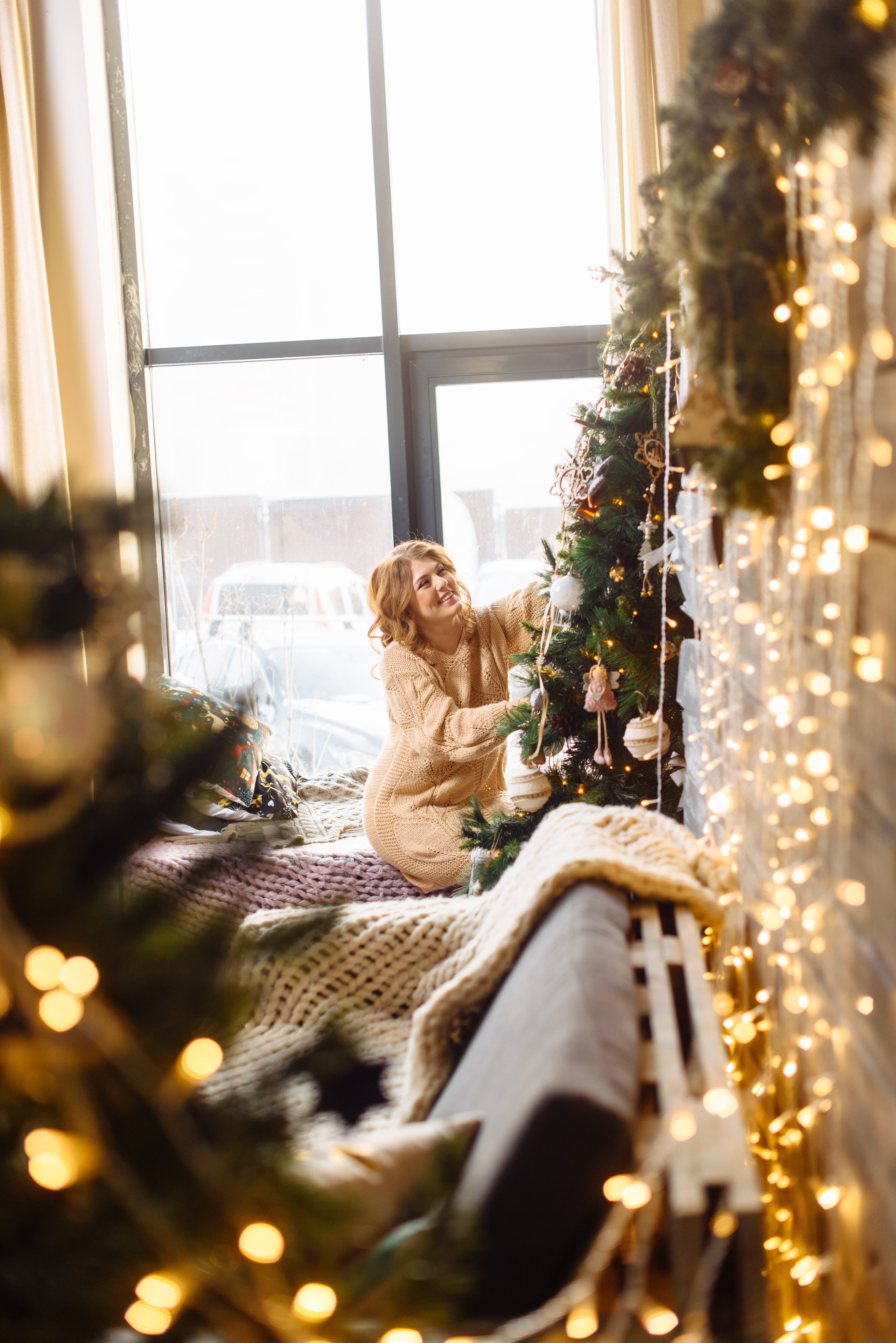 Новогодняя фотосессия в студии. Свадебный и семейный фотограф в Уфе | Винс Константин | Фотопроекты