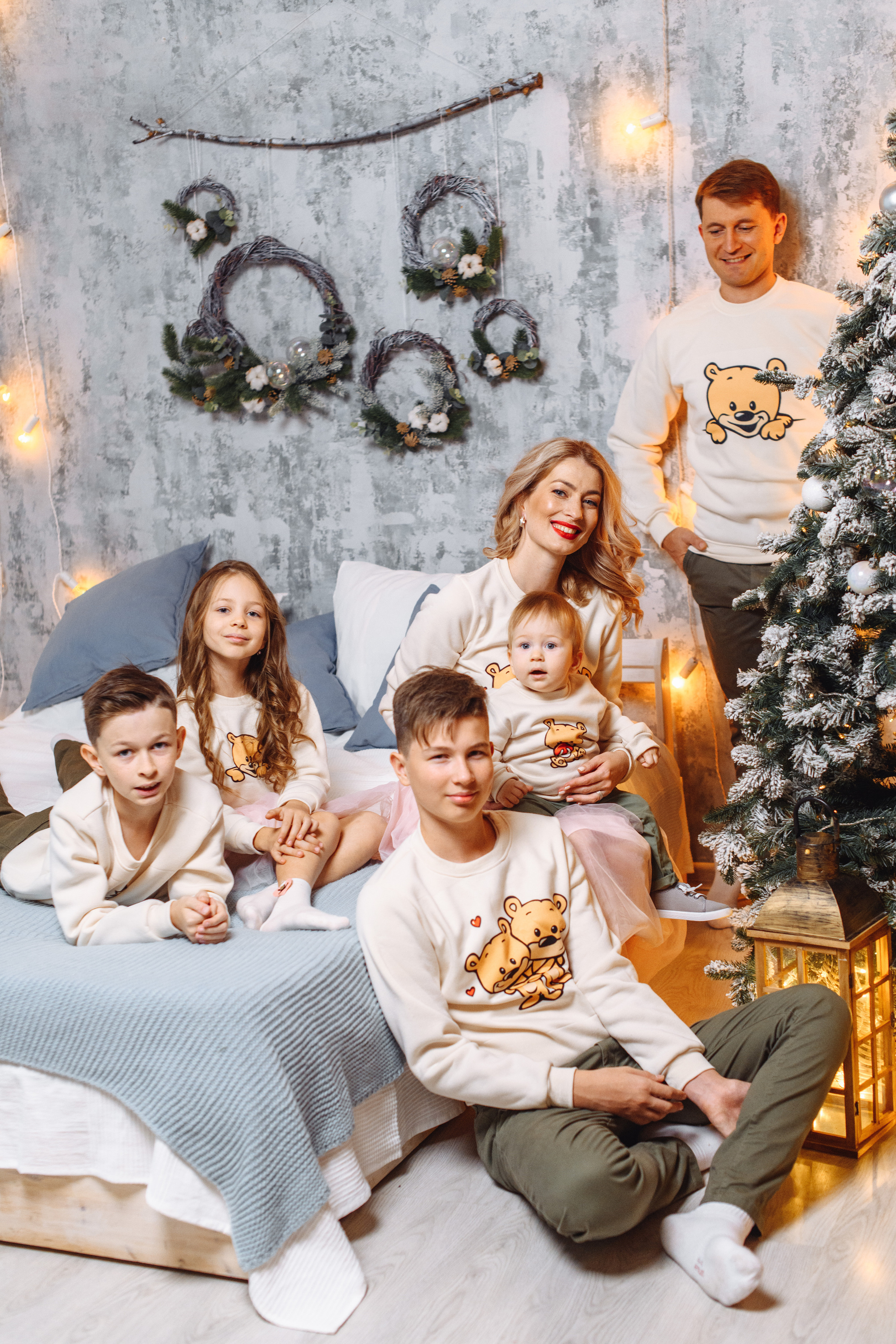 Новогодняя фотосессия в студии. Свадебный и семейный фотограф в Уфе | Винс Константин | Фотопроекты