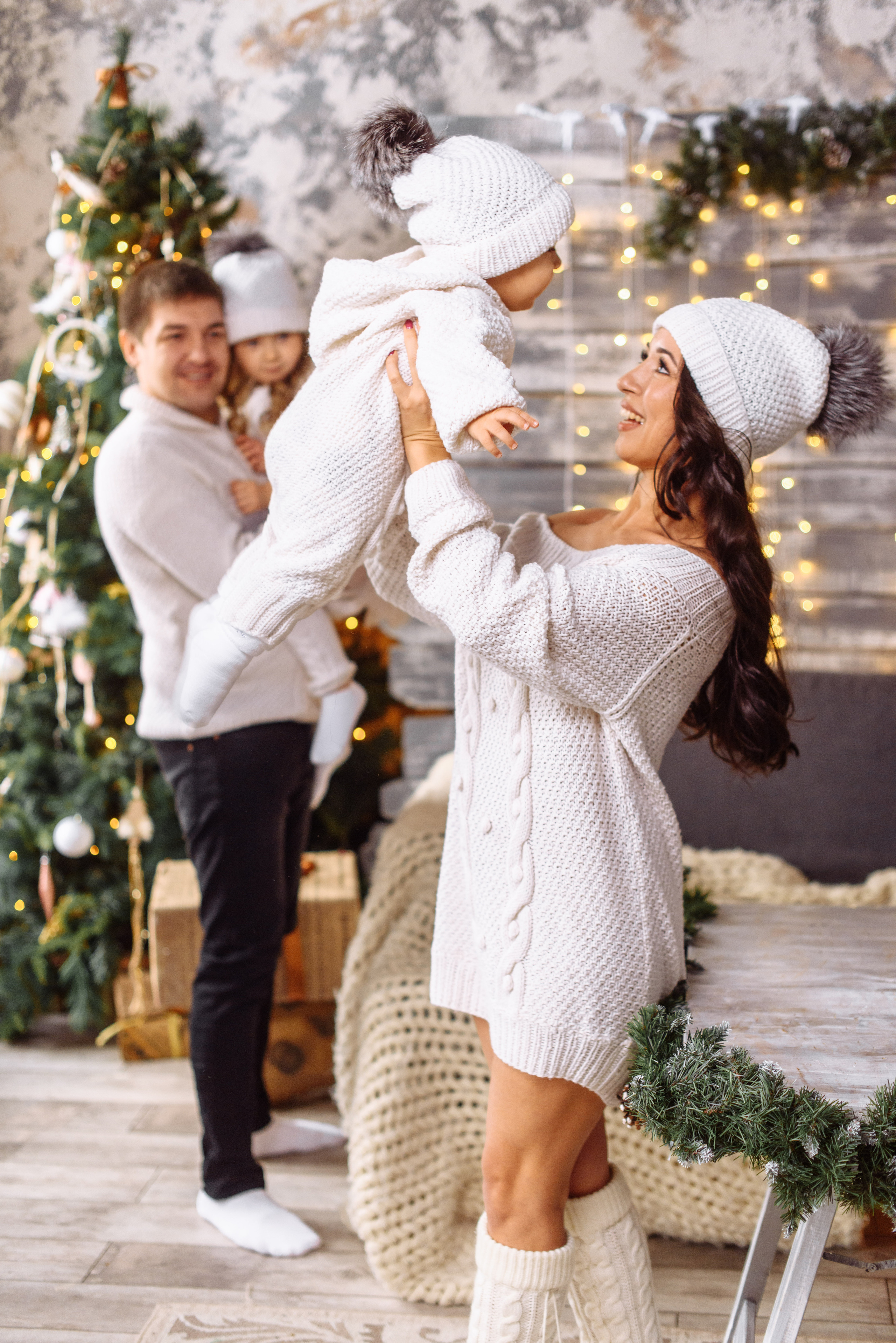 Новогодняя фотосессия в студии. Свадебный и семейный фотограф в Уфе | Винс Константин | Фотопроекты