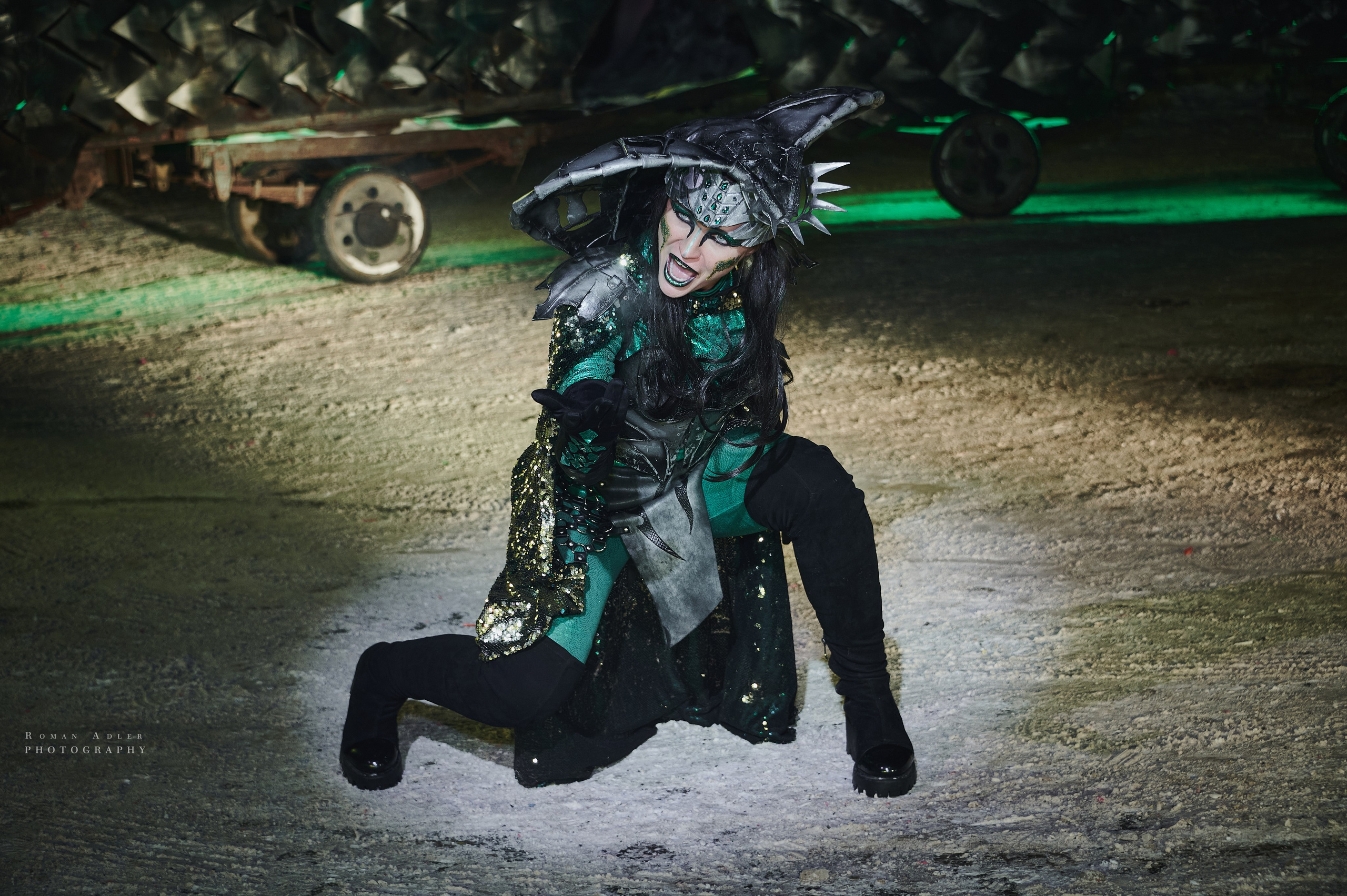 Новогодняя сказка от Ночных волков. Фотограф Роман Адлер