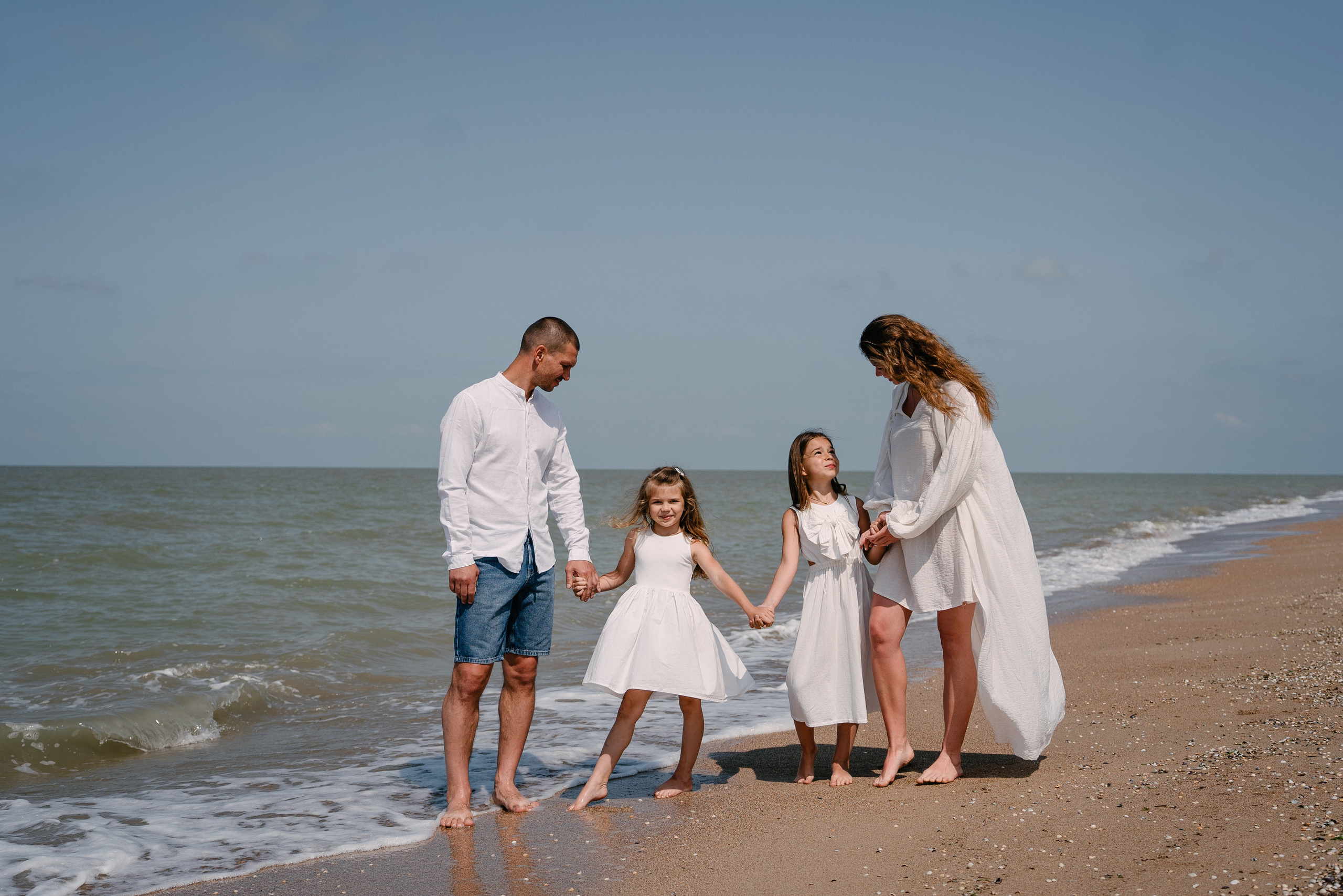 Артем, Мила, Маша и Даша. Свадебный и семейный фотограф в Воронеже Анастасия Бойко