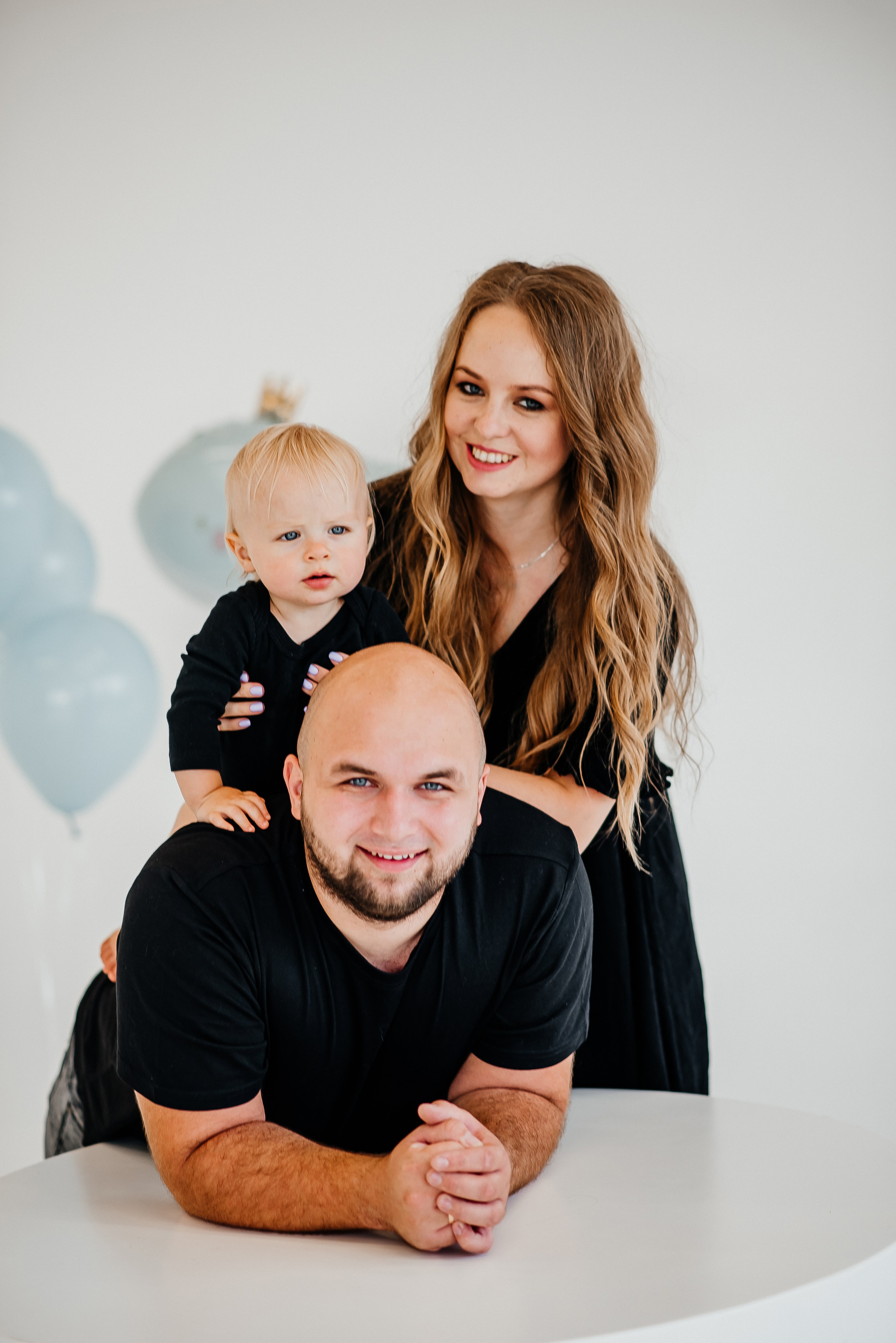 Семейная фотосессия на 1 годик