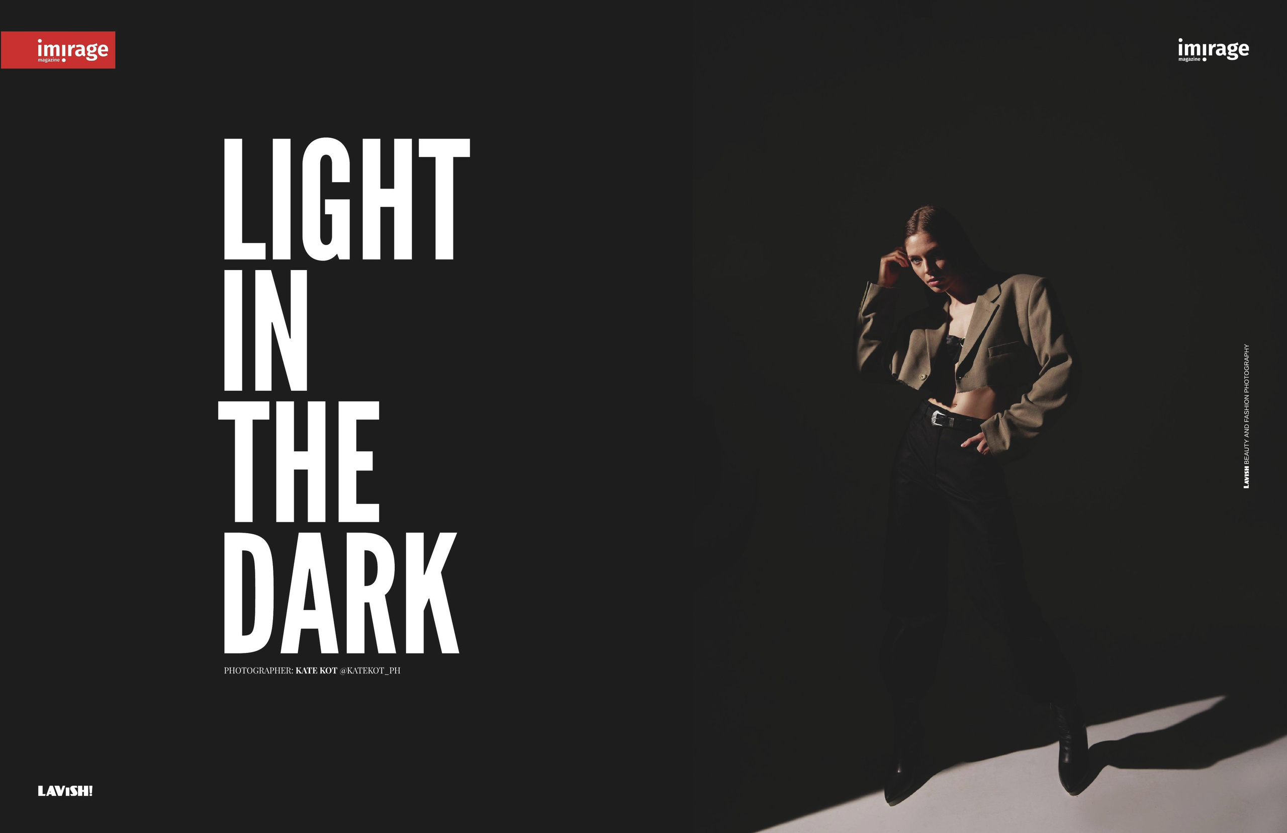 IMIRAGE Magazine|December 2023. KATE KOT фотограф Москва