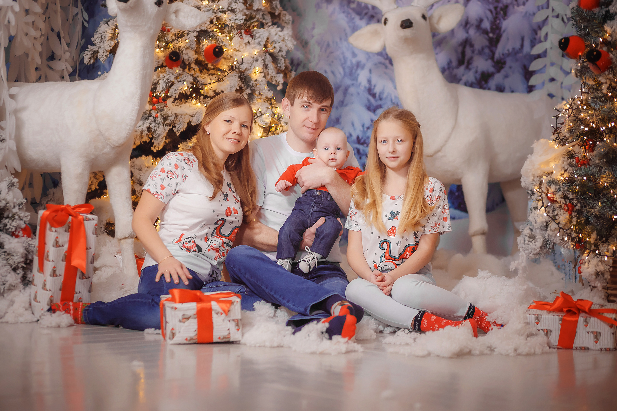 Новый год 2026. Детский семейный фотограф Кострома, Ярославль