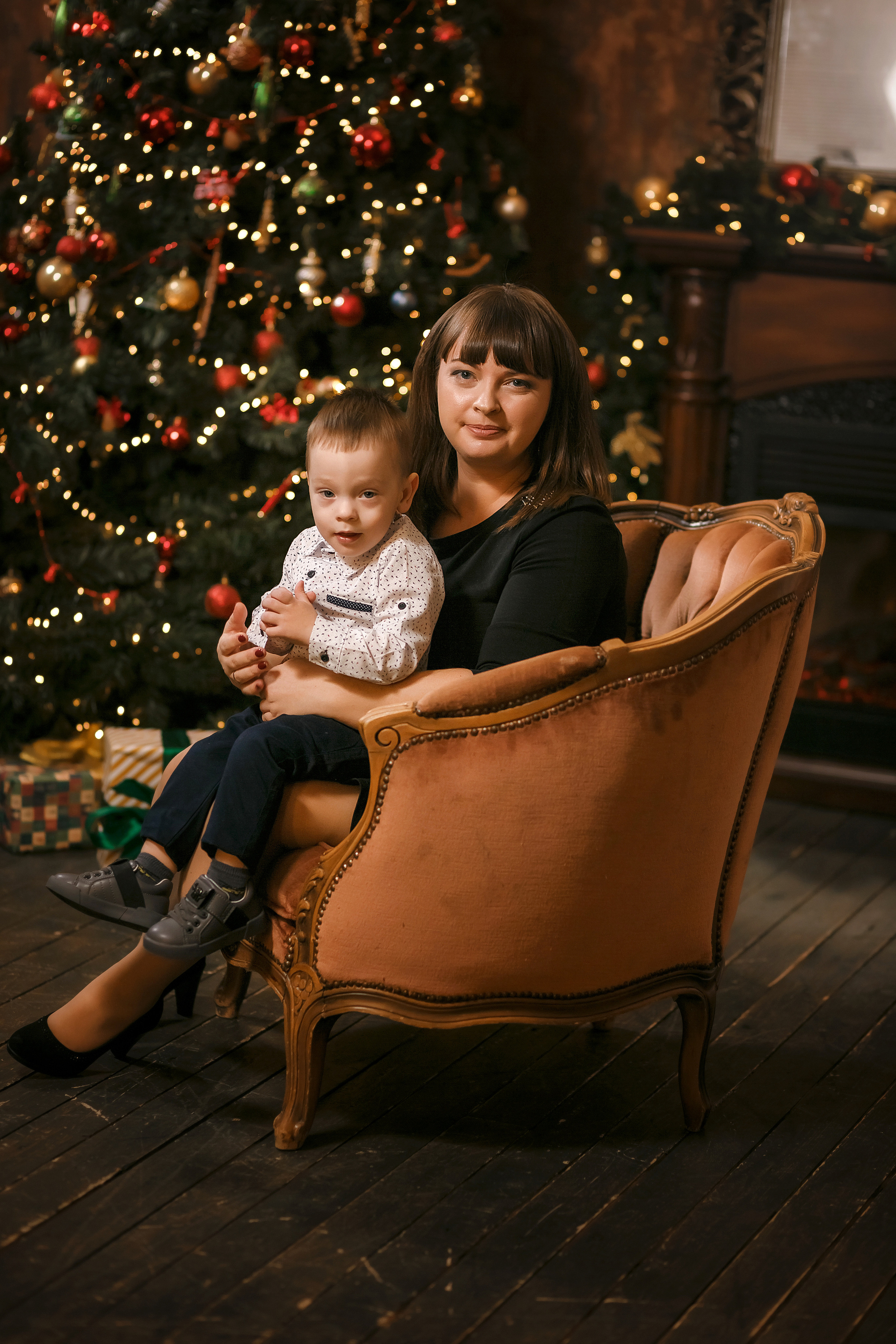 Новый год 2026. Детский семейный фотограф Кострома, Ярославль