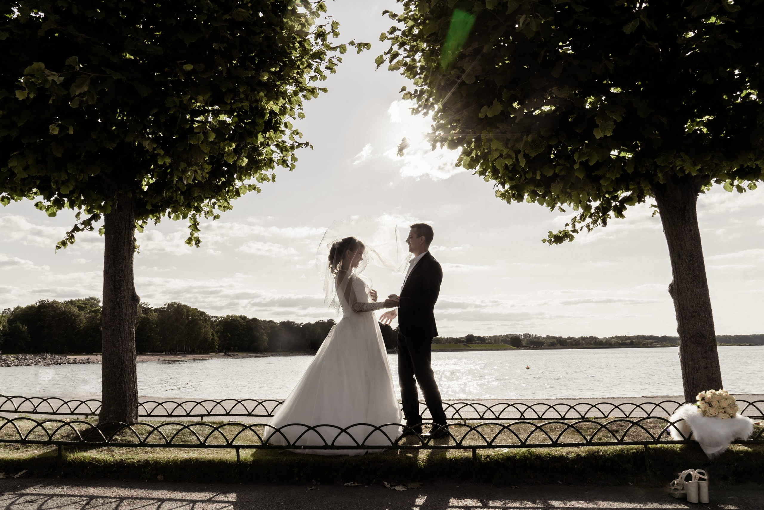 Регистрация в Петергофе, прогулка на метеоре. Елизавета и Роман. Свадебный, семейный и контент фотограф в Санкт- Петербурге Елена Грие