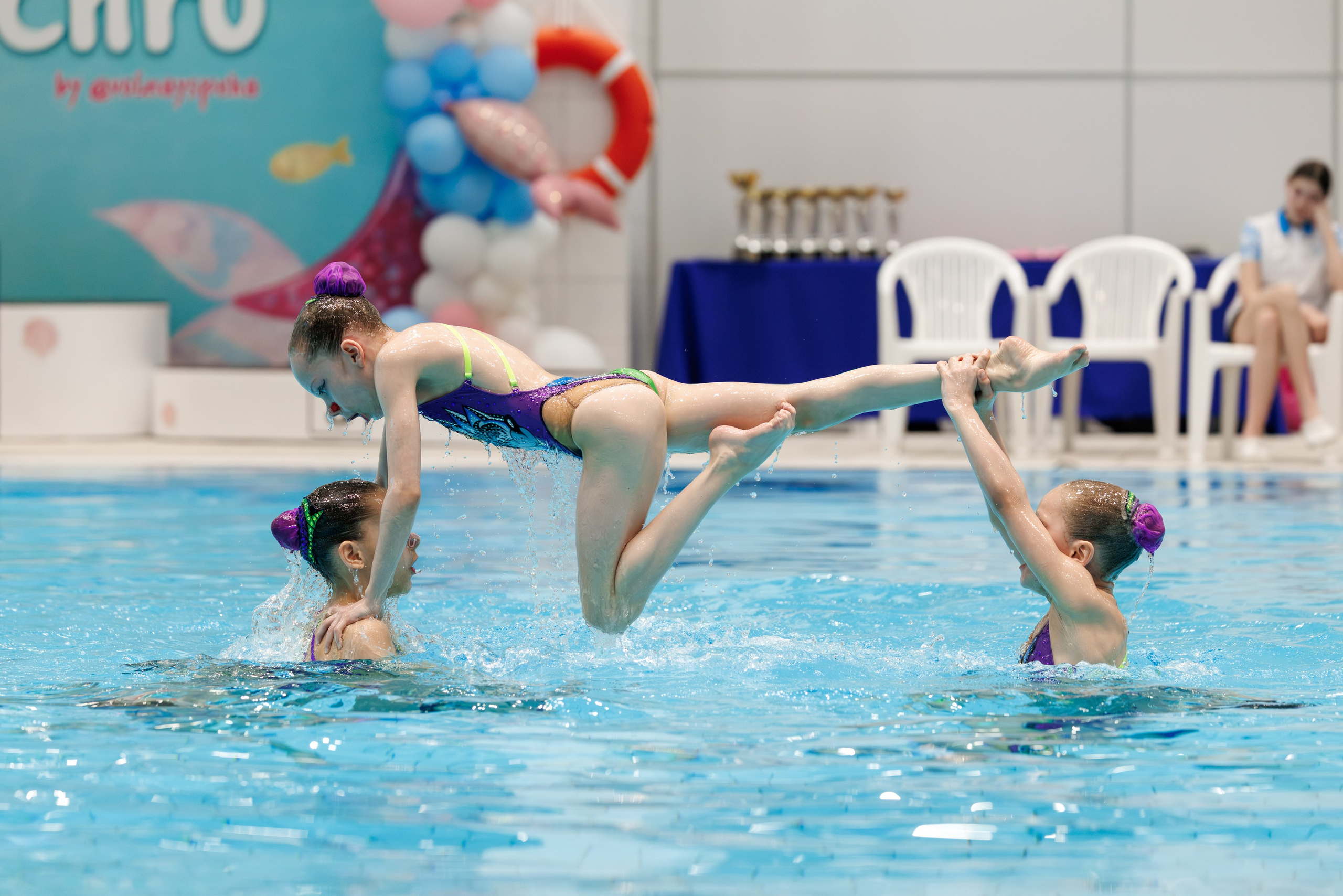 Турнир по синхронному плаванию I Love Synchro. Спортивный фотограф Алексей Соломин