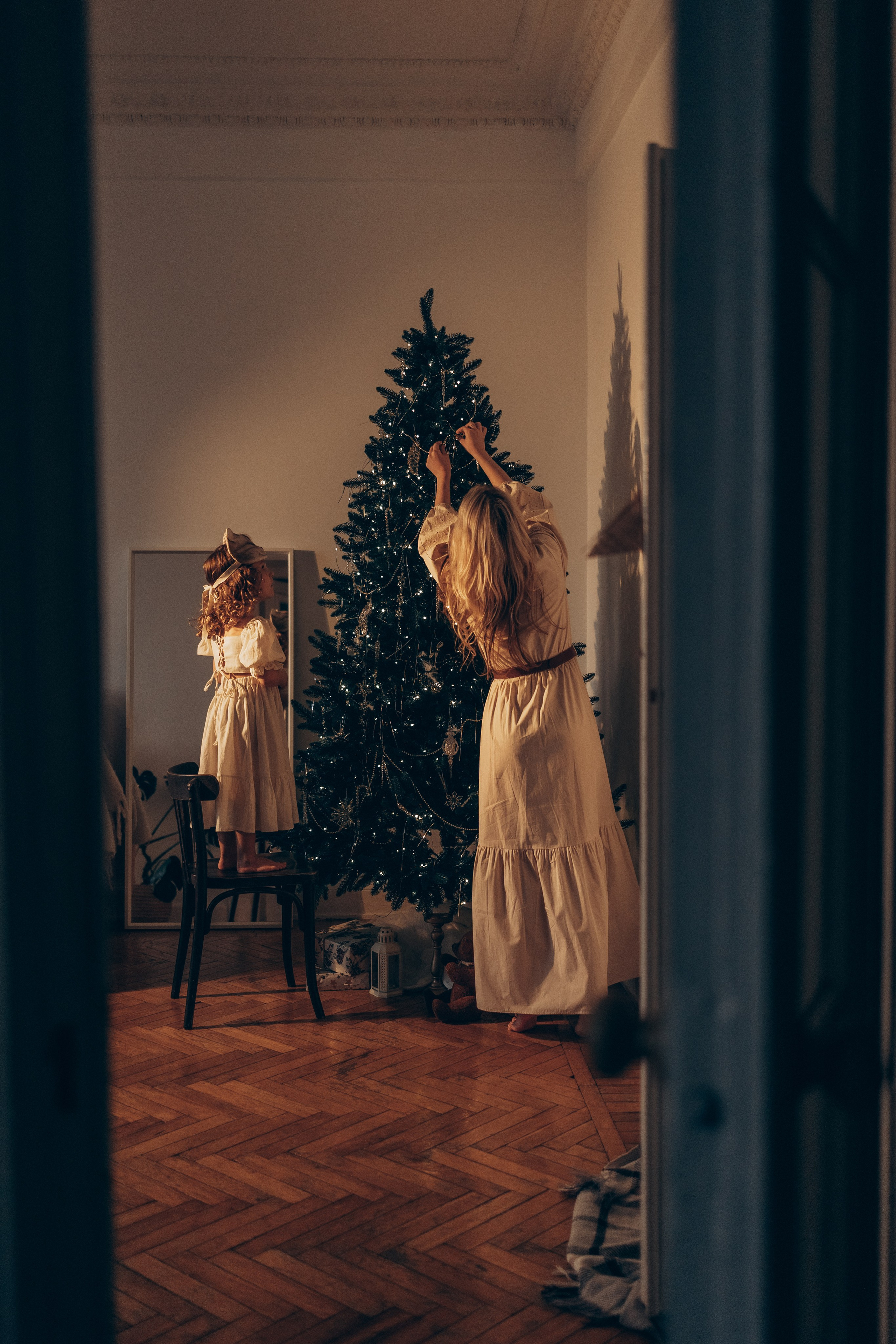 Семейная новогодняя фотосессия. Семейный фотограф в Москве Бунина Маргарита