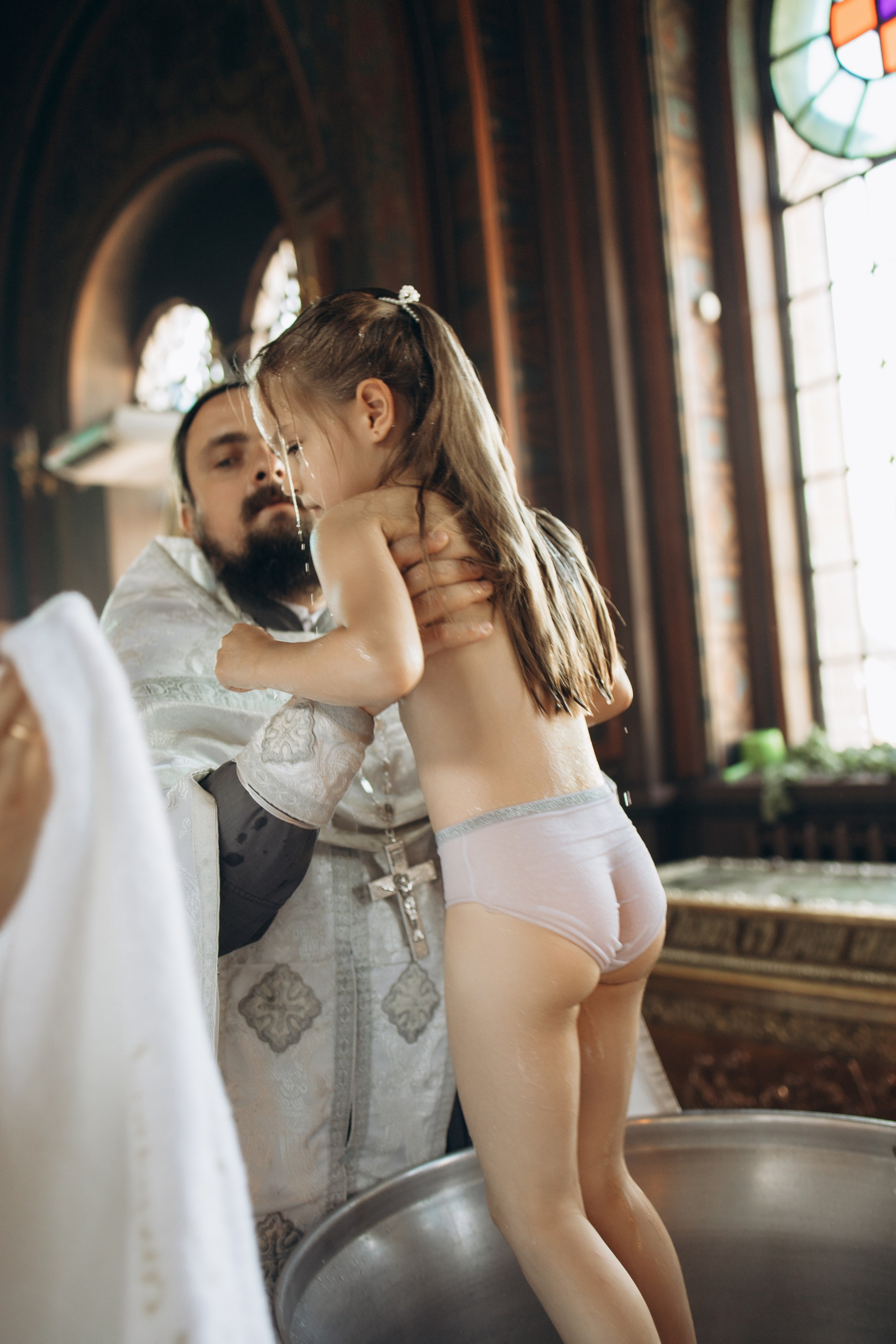 Двойное крещение Анны и Саши. Самый теплый фотограф в Краснодаре Рябоконь Ксения