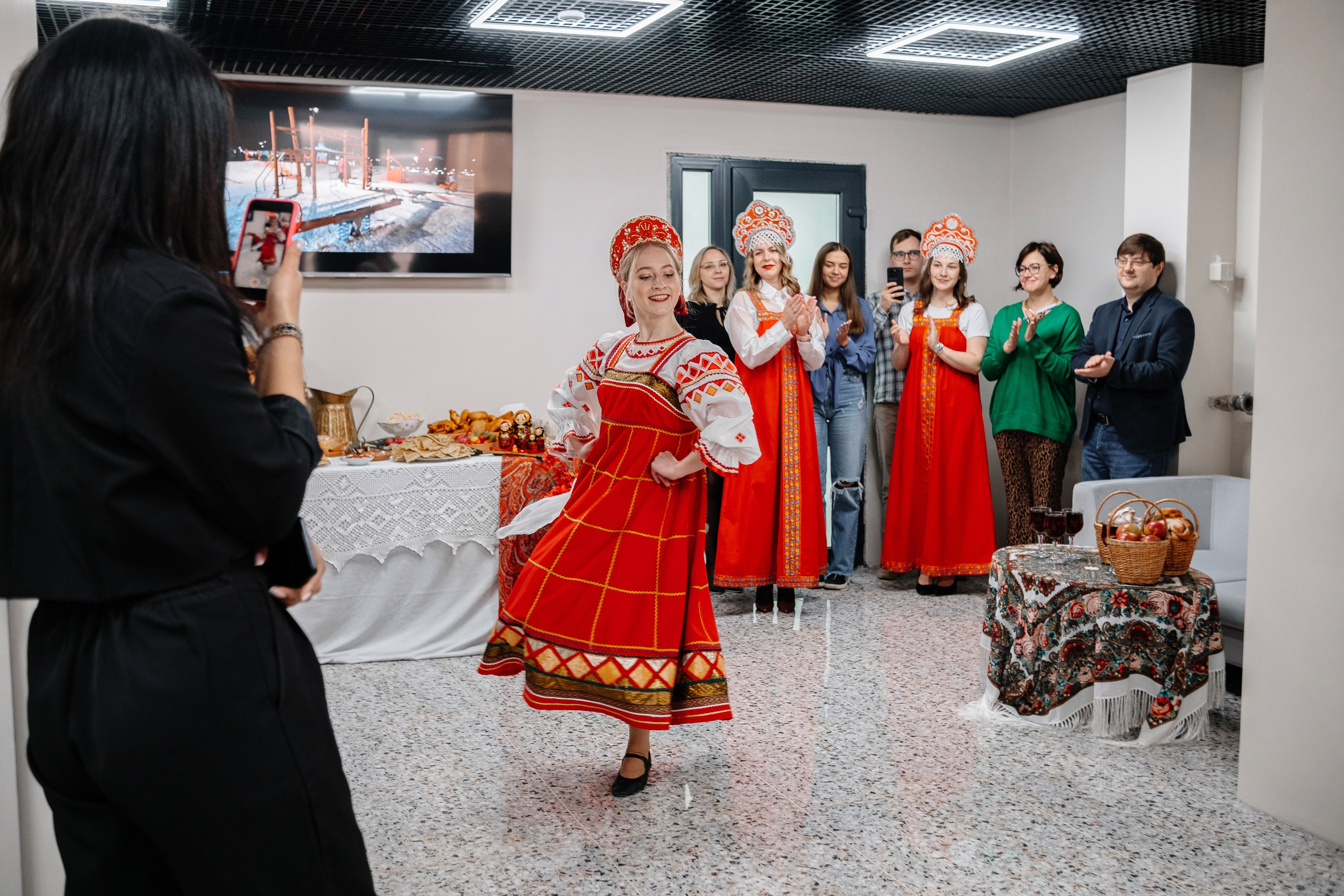 Делегация Китая в Ивановской текстильной компании