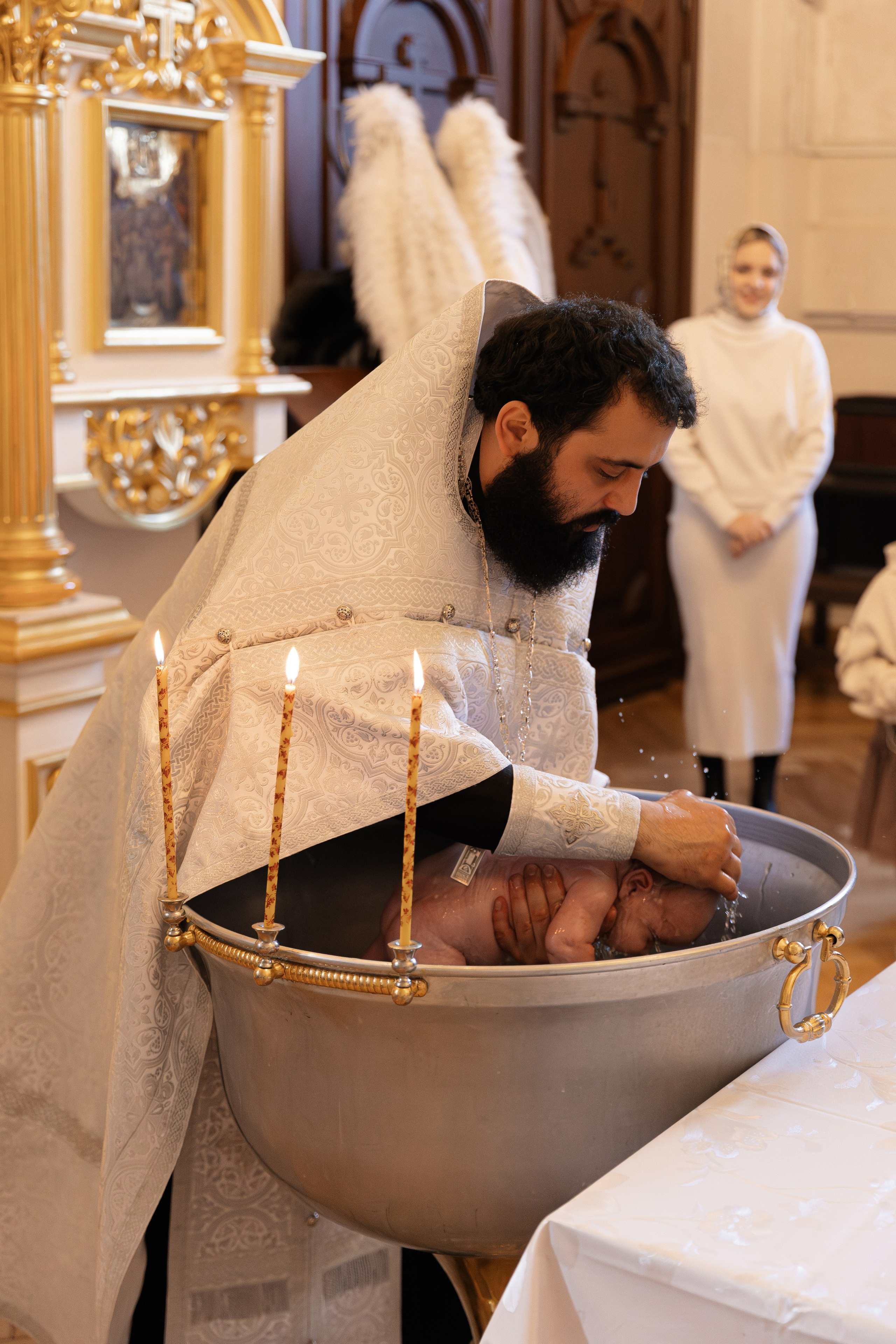 Крещение в Свято-Екатерининском кафедральном соборе. Свадебный фотограф и видеограф Краснодар, Ростов, Сочи, Новороссийск