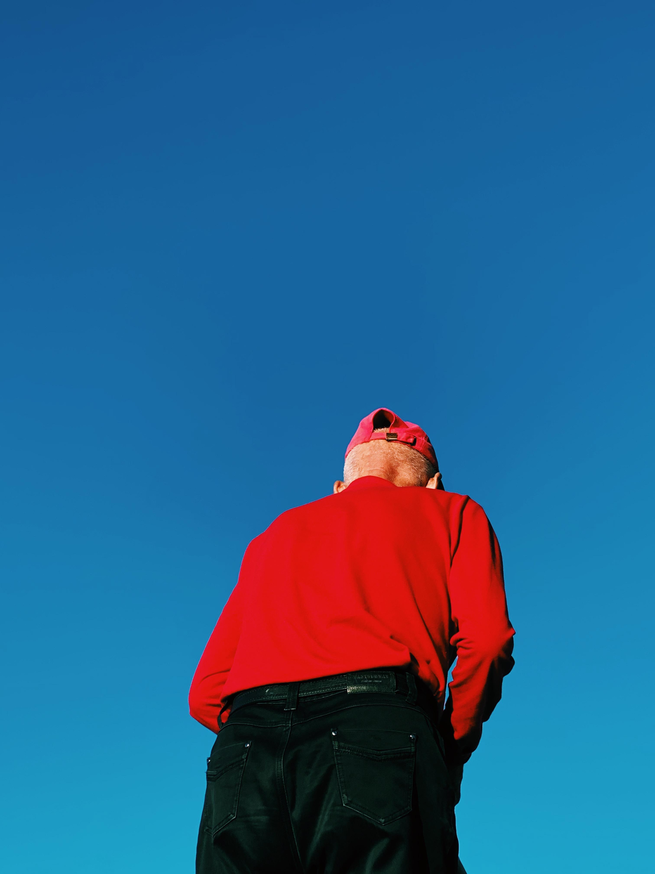 Old but young man. Carolinetru