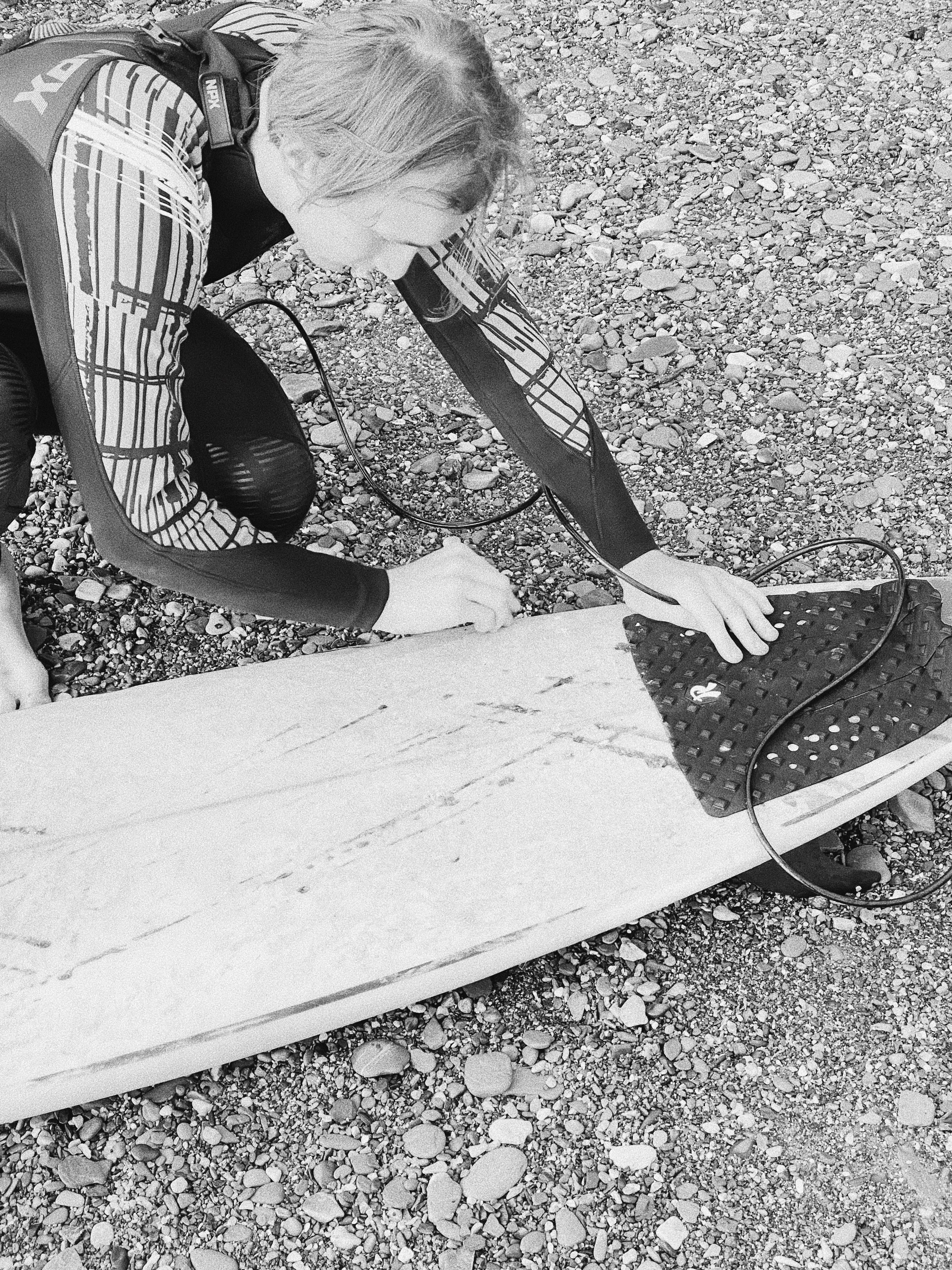 Surfing. Carolinetru