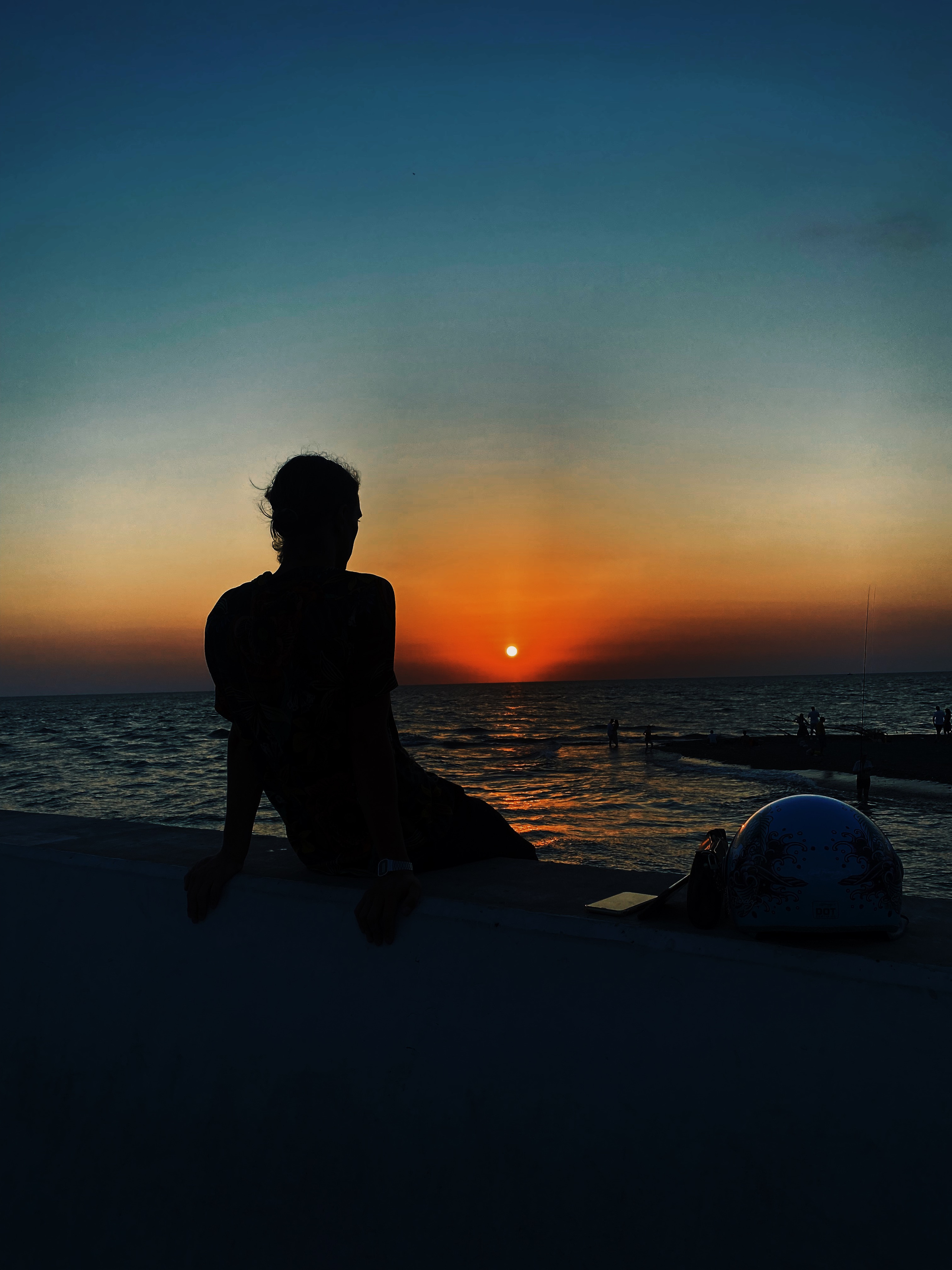 Sunset raice. Carolinetru