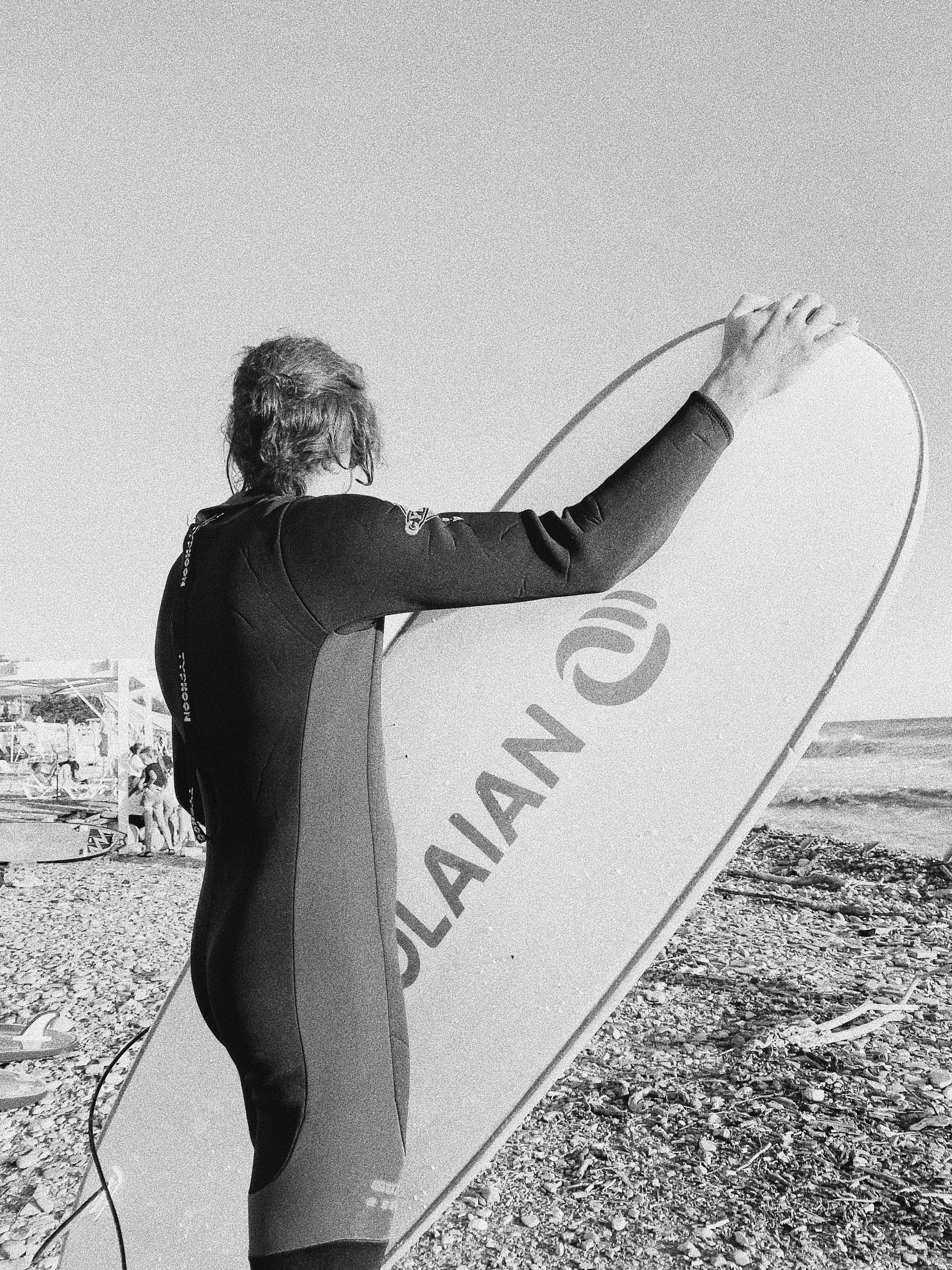 Surfing. Carolinetru