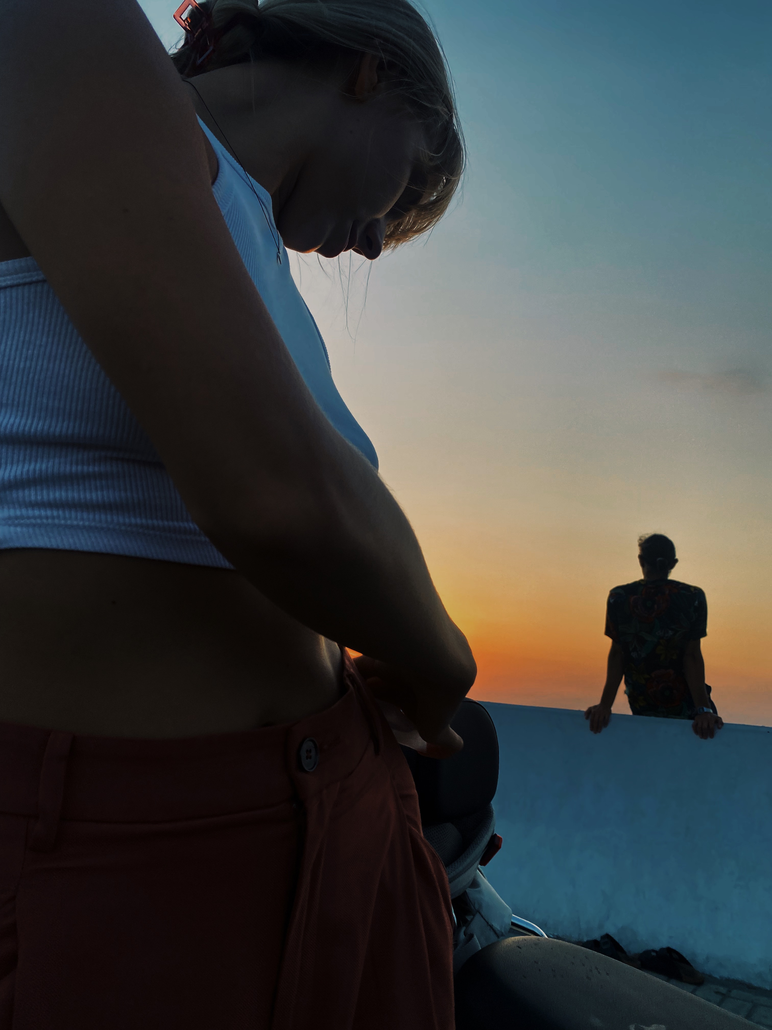 Sunset raice. Carolinetru