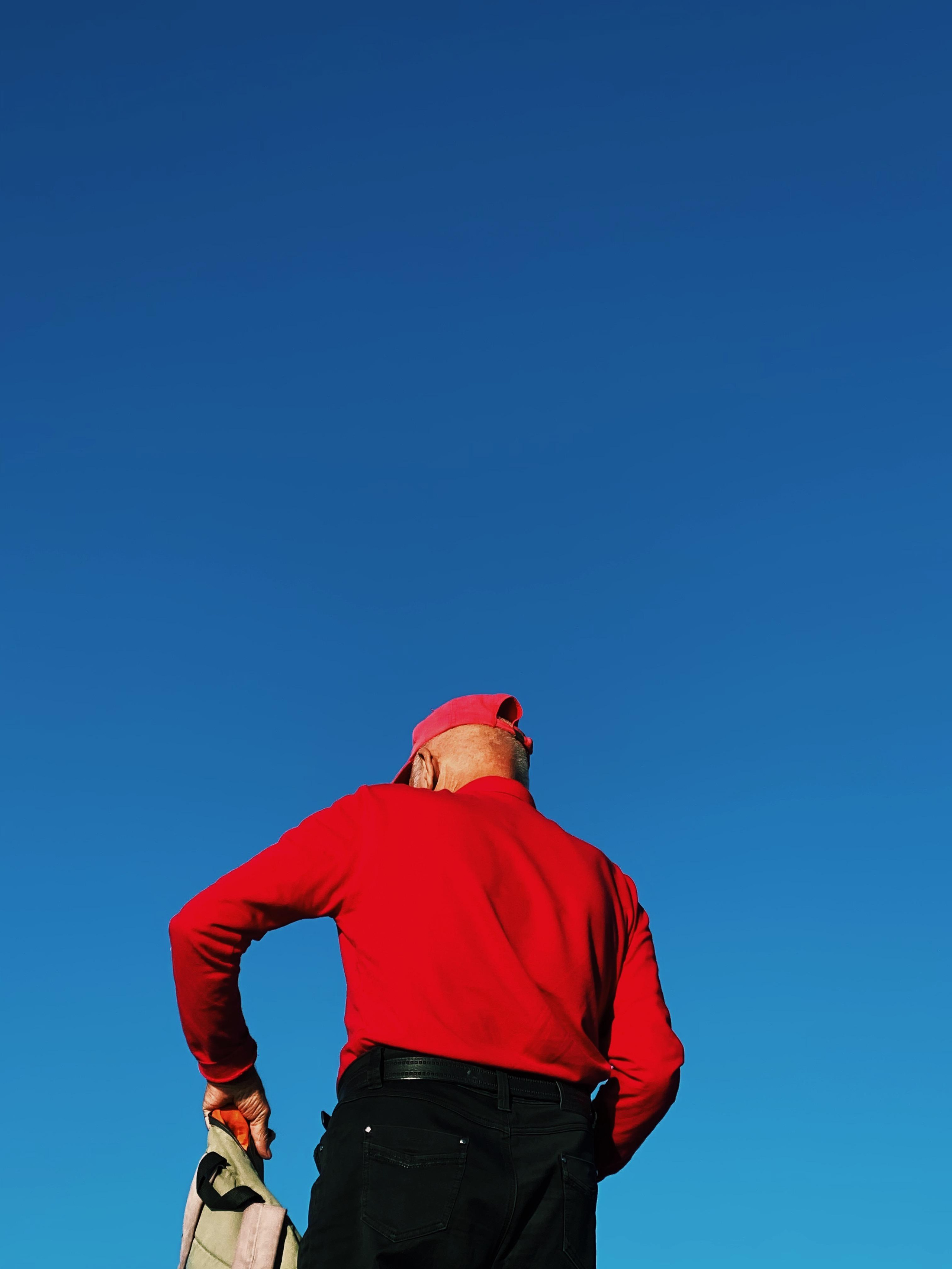 Old but young man. Carolinetru