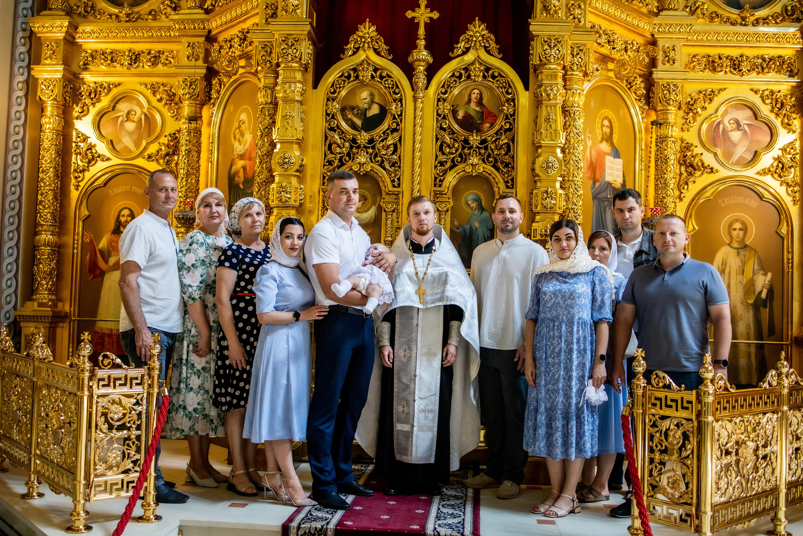 Крещение Нины. Фотограф Надежда Лукьянова