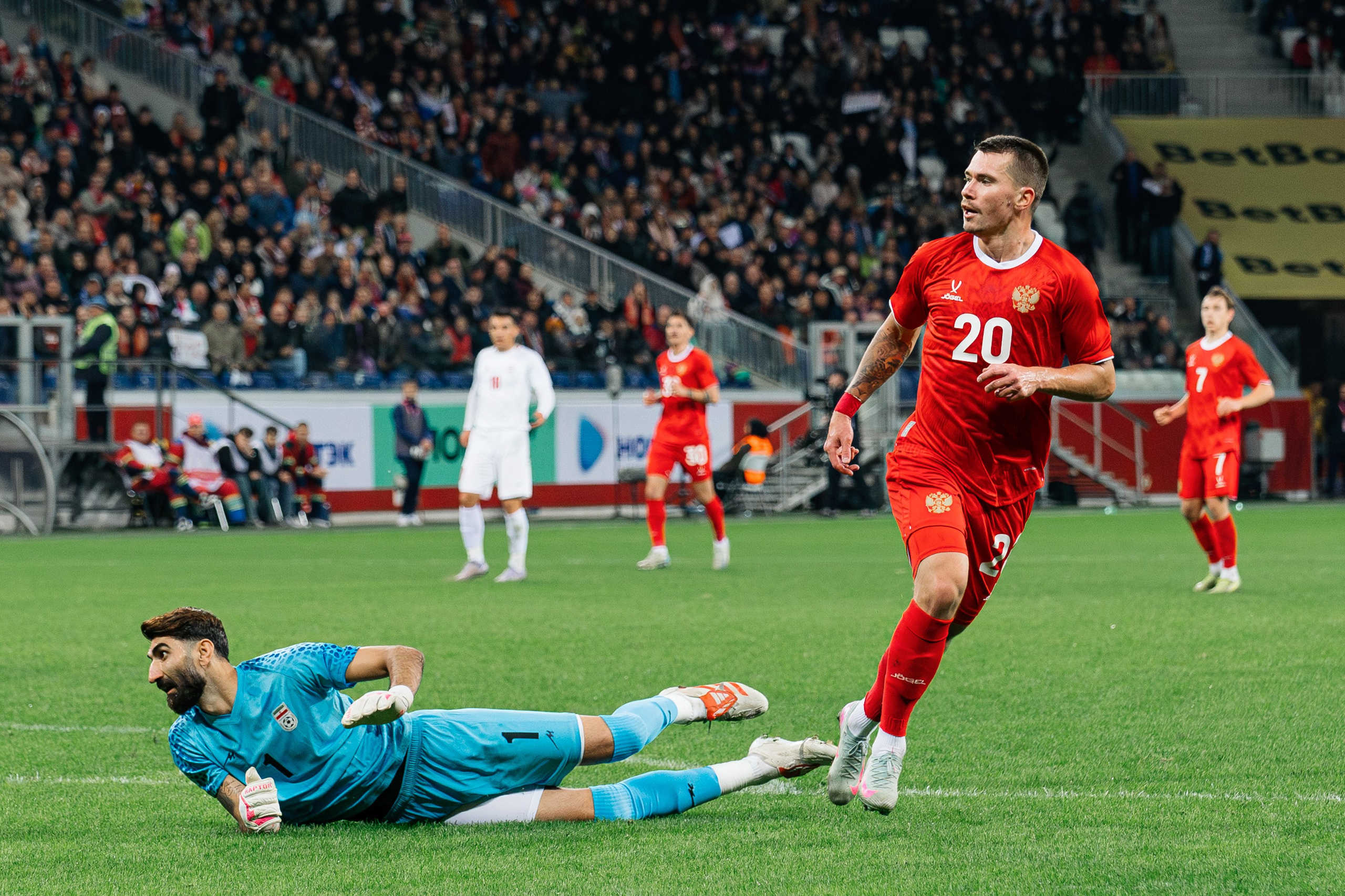 Матч Россия — Иран 2025. Фотограф в Волгограде Виталий Самойлов