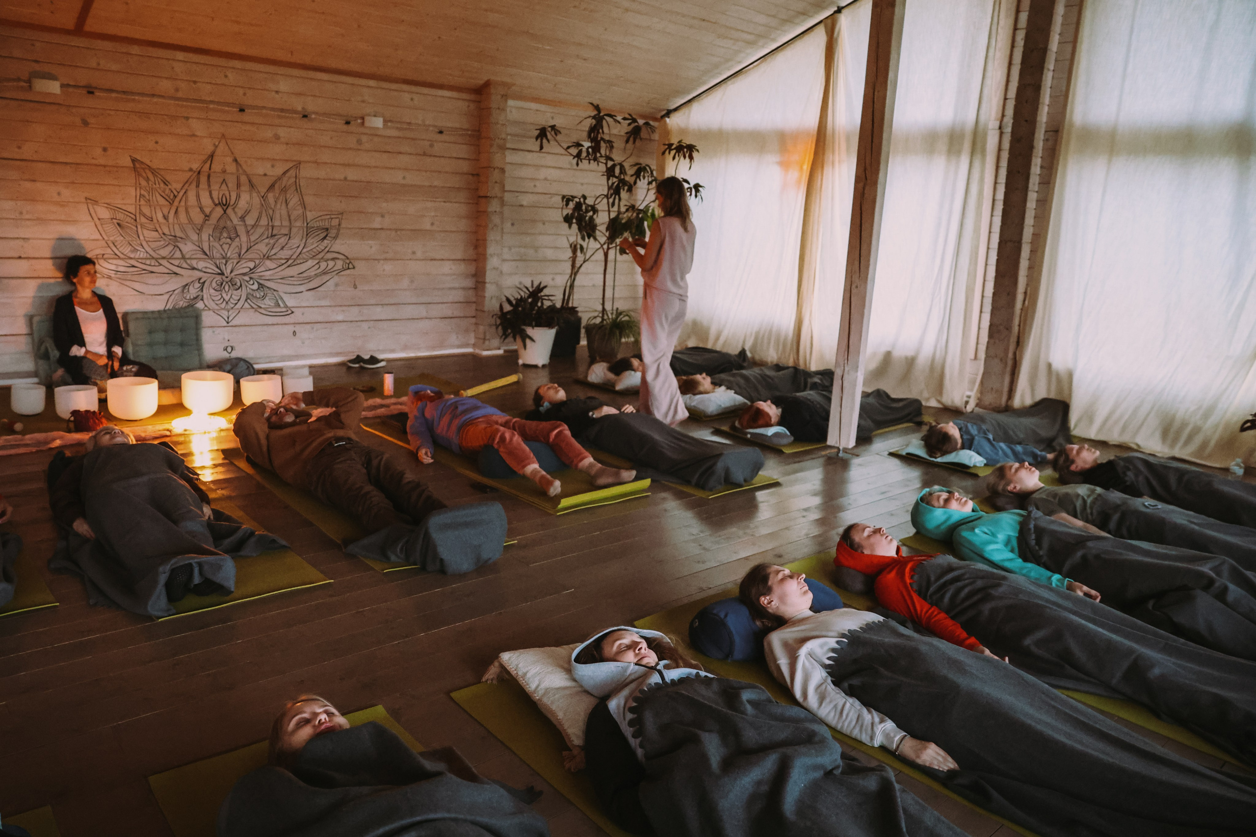 Йога-ретрит в Завидово на Иван Купалу. Фотограф и видеограф Анна Домашенко