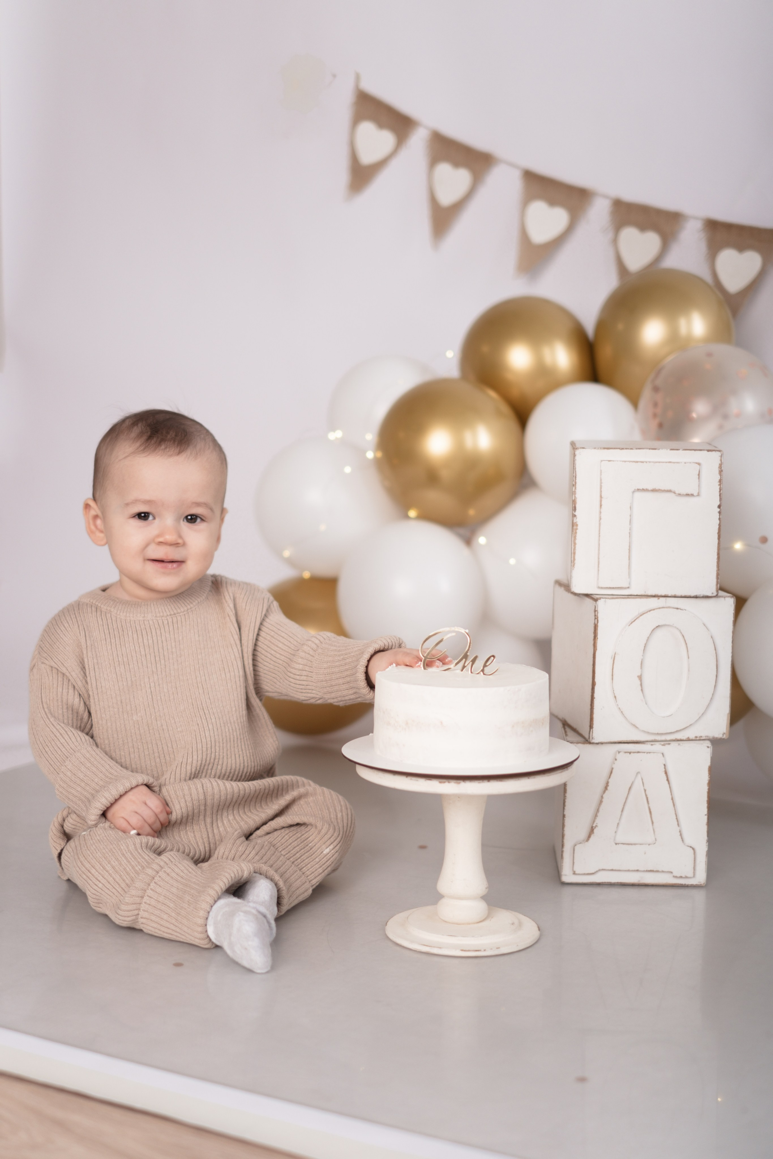 Годик Алексею. Семейный детский ньюборн фотограф в Москве Марта Петрова