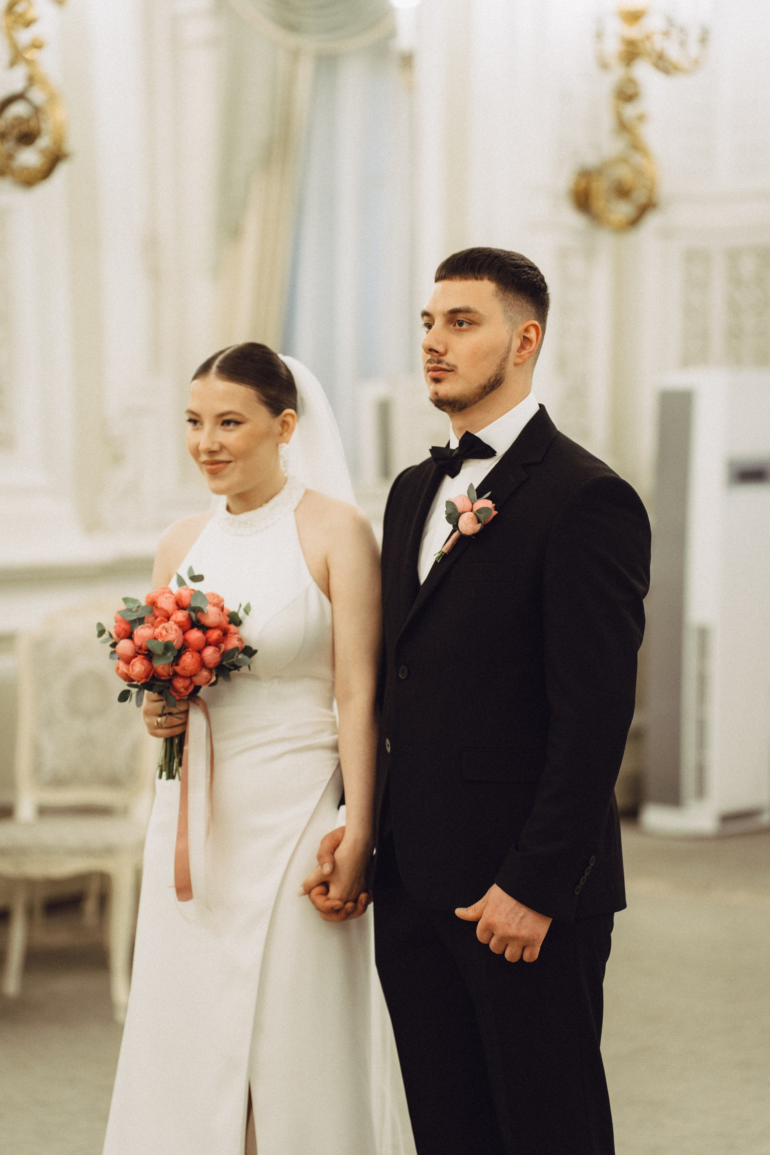 СВАДЕБНАЯ СЬЕМКА В ПЕВОМ ДВОРЦЕ БРАКОСОЧЕТАНИЯ. Профессиональный фотограф, Санкт-Петербург — Виктория Богомолова