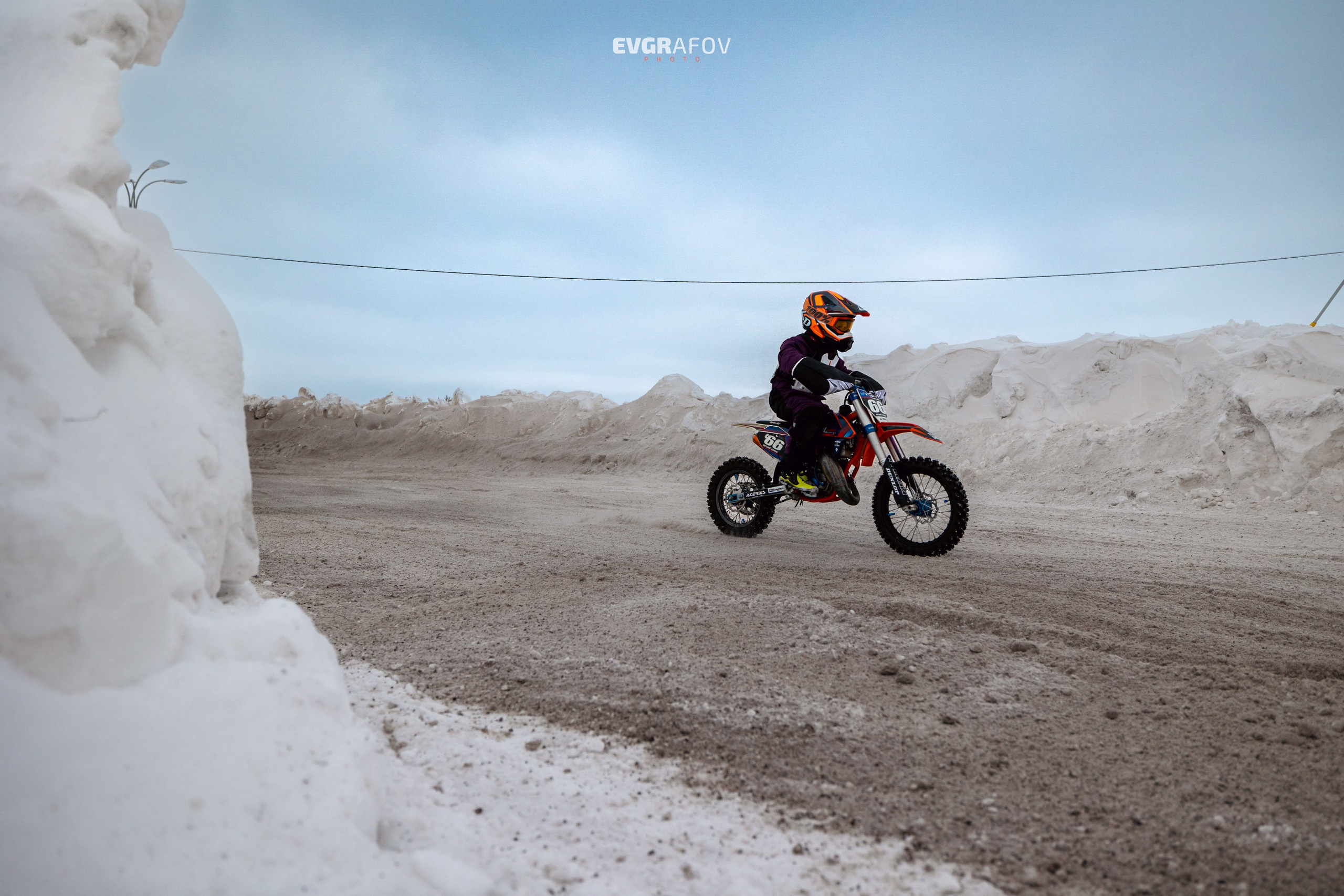 Открытый кубок Республики Татарстан по мотокроссу 3 этап. 4 февраля 2024 г. Фотограф Евграфов Александр