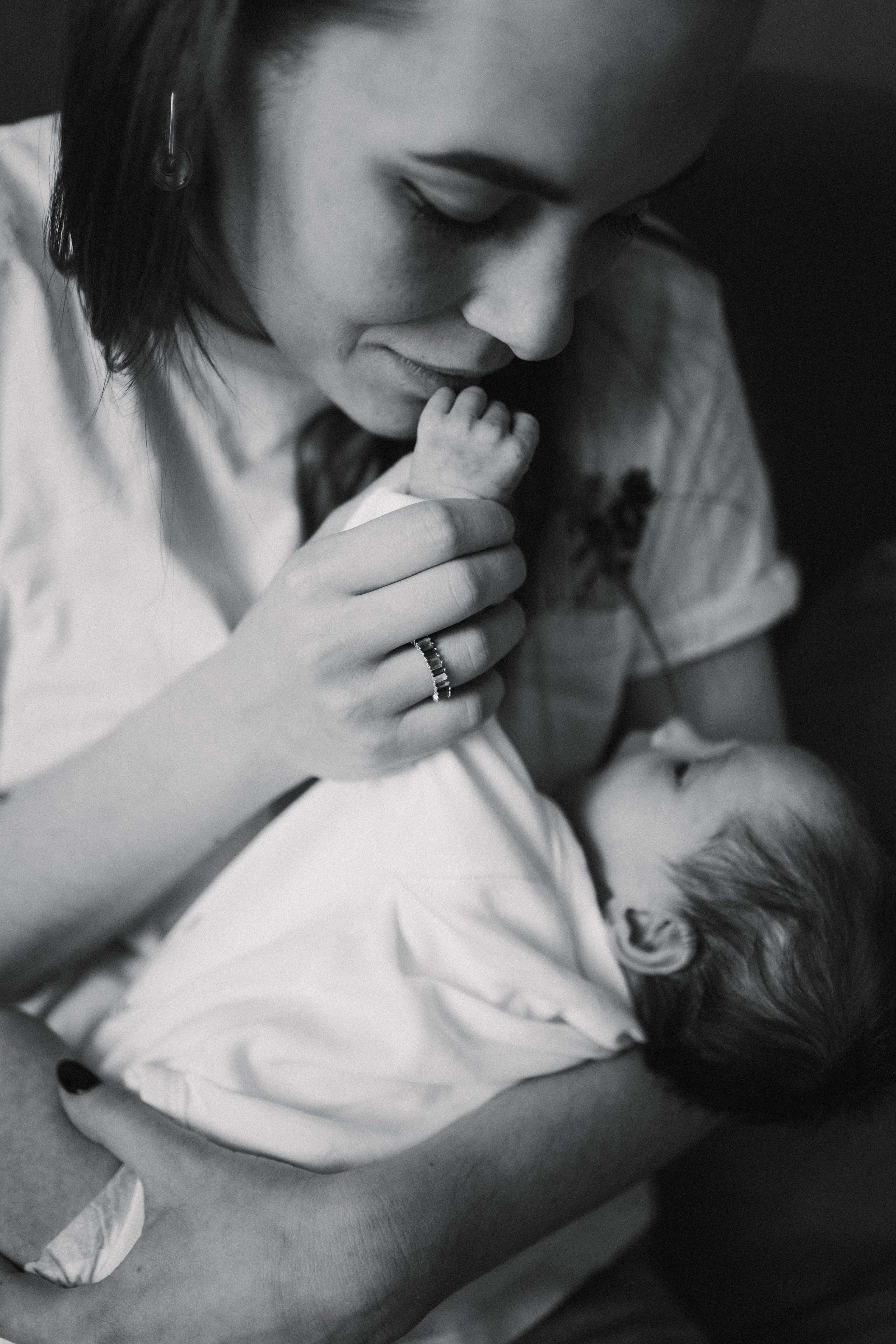 Анюта родилась. Семейный фотограф Елена Баган Волгоград