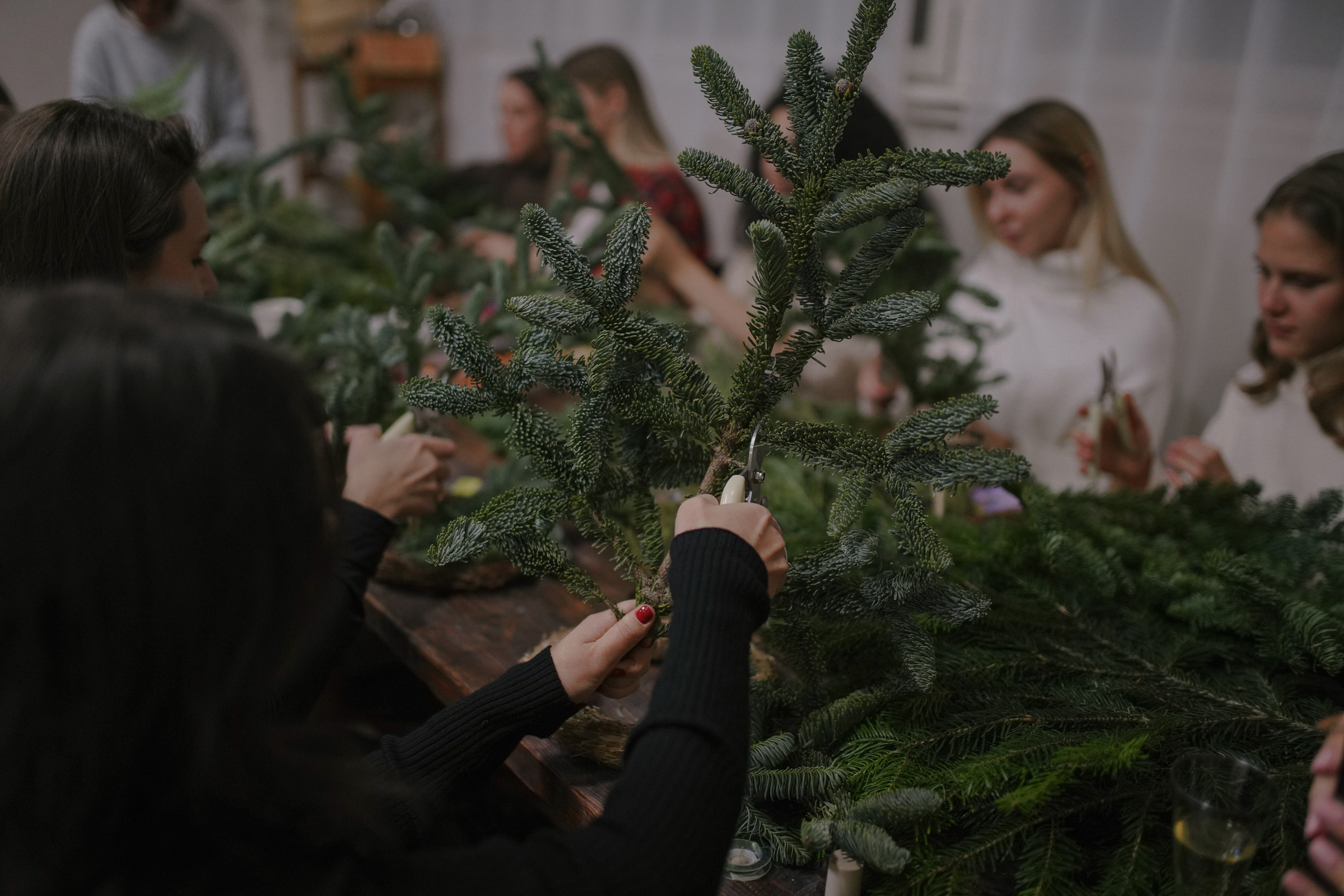 Новогодний мастер-класс. Свадебный фотограф Москва, Санкт-Петербург