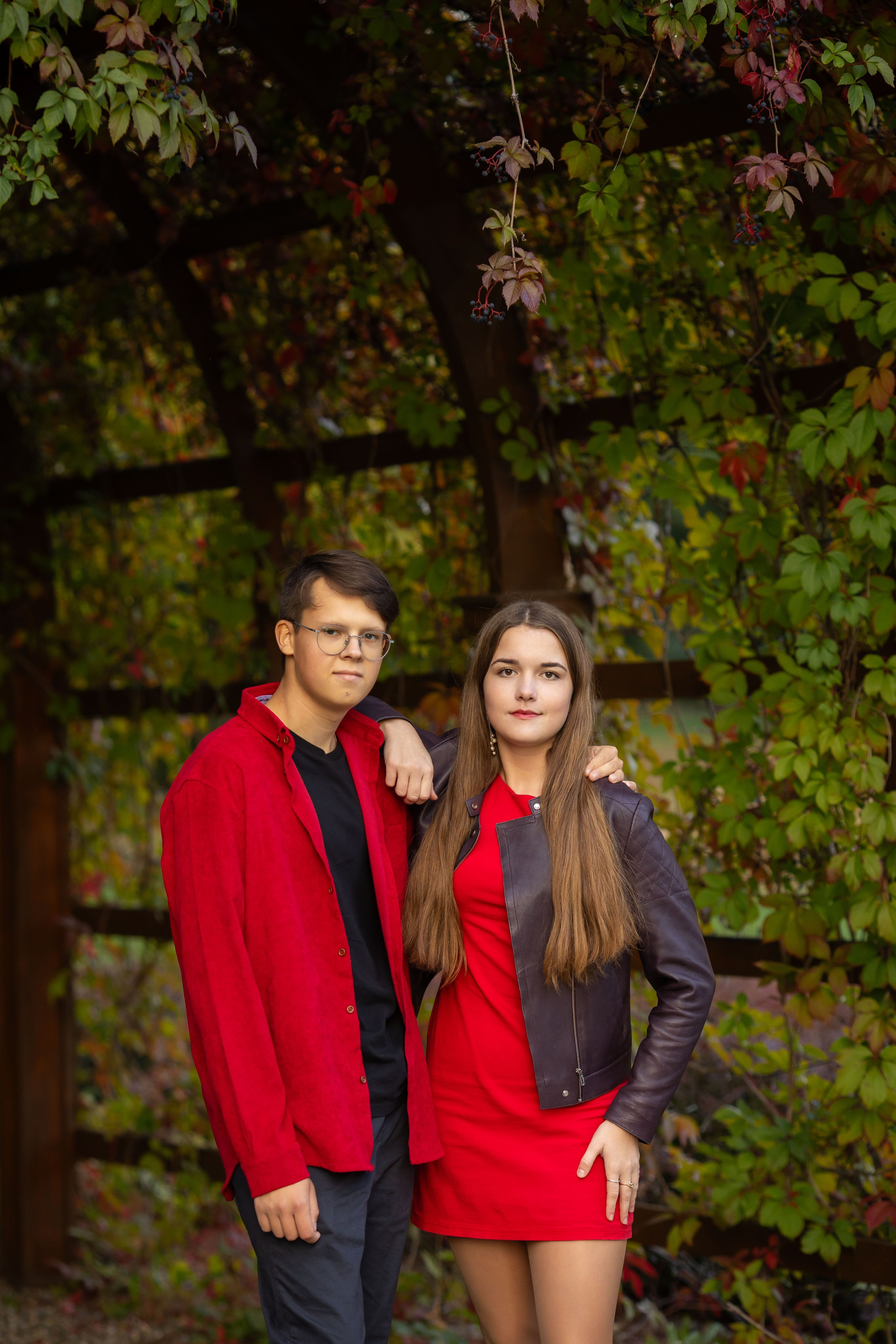 Осенняя фотосессия в парке. Семейный и детский фотограф Анна Петракова