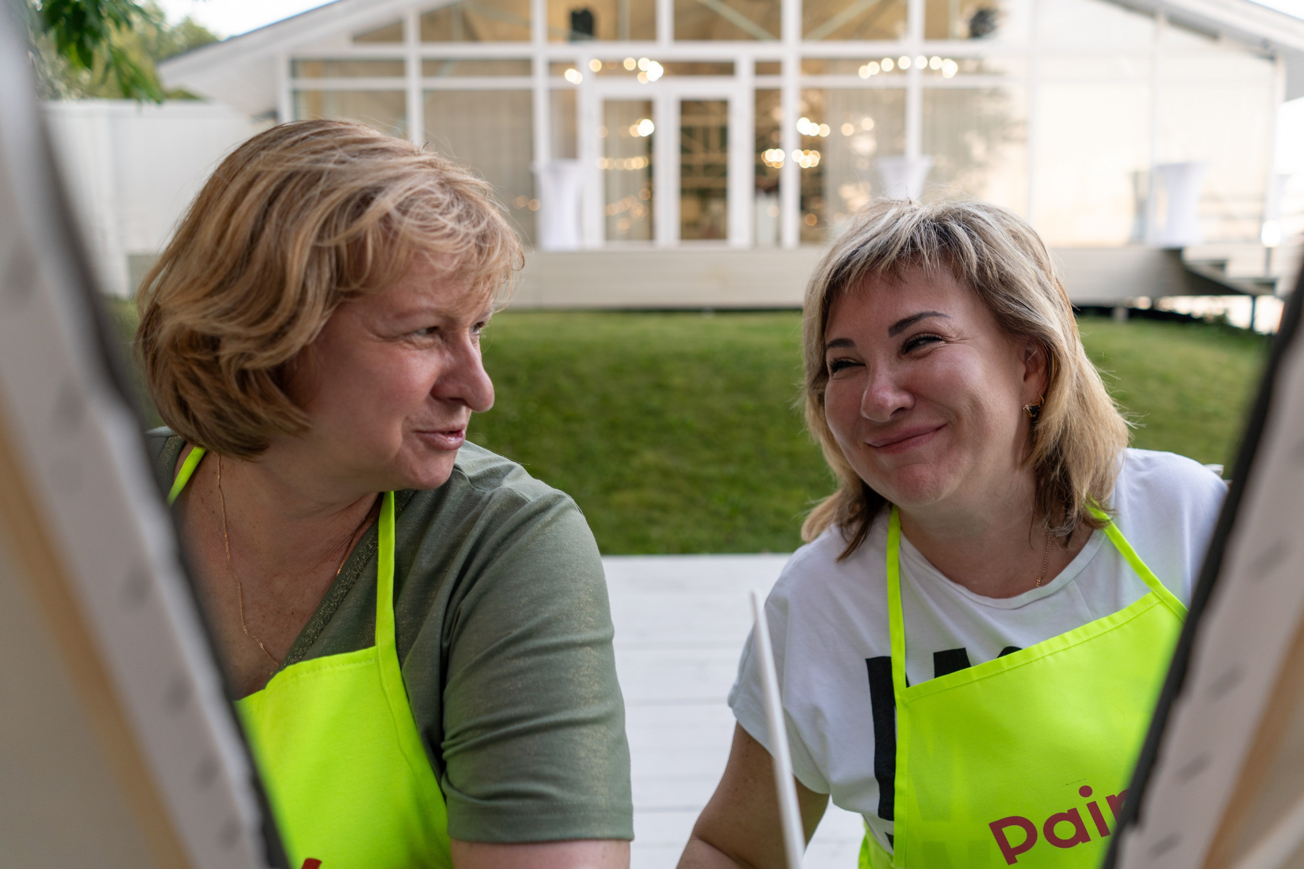 Репортажная съёмка мастер-класса по рисованию. Фотограф Елизавета Потешкина