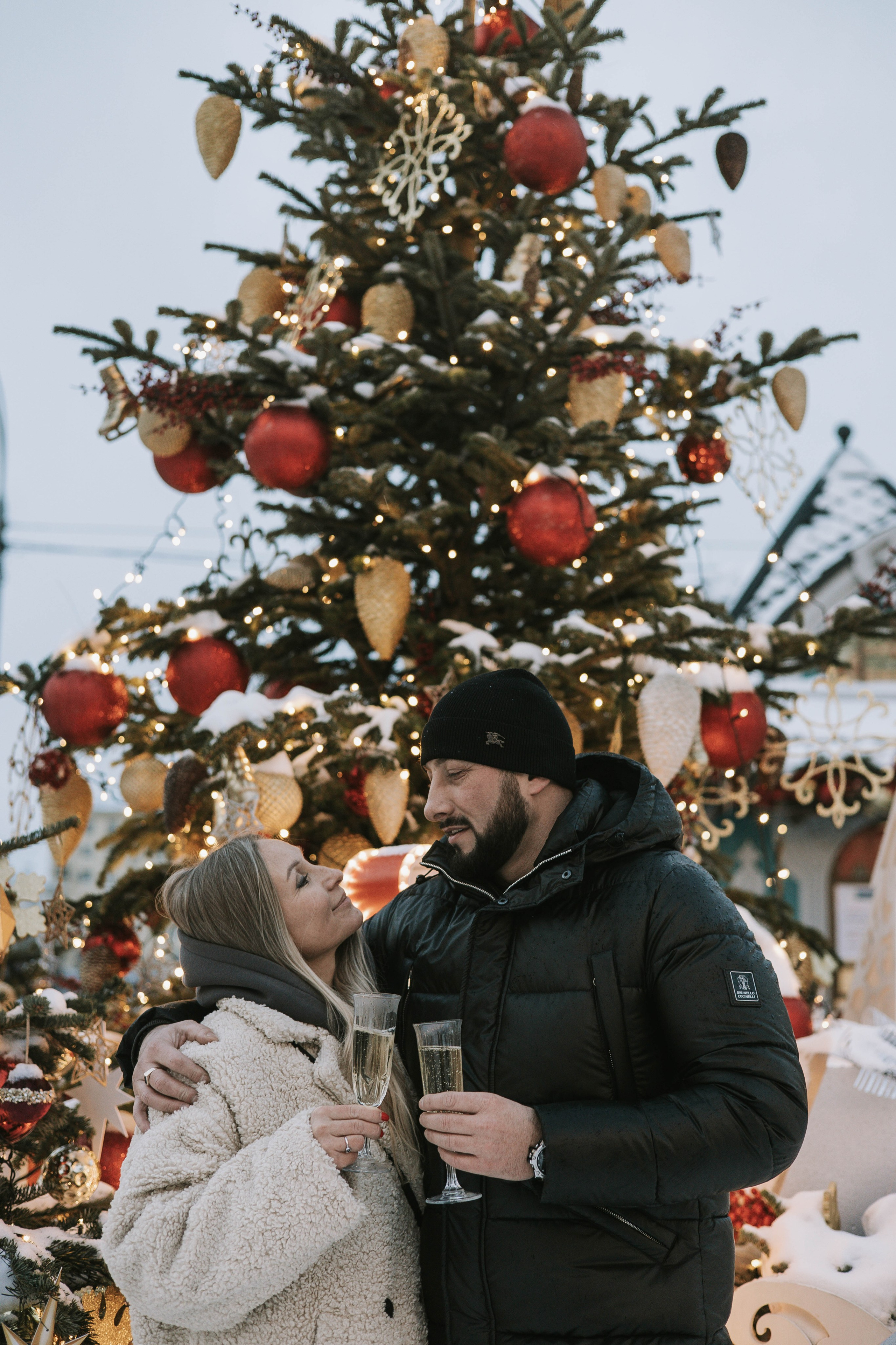Зимняя сказка. Свадебный фотограф в Москве