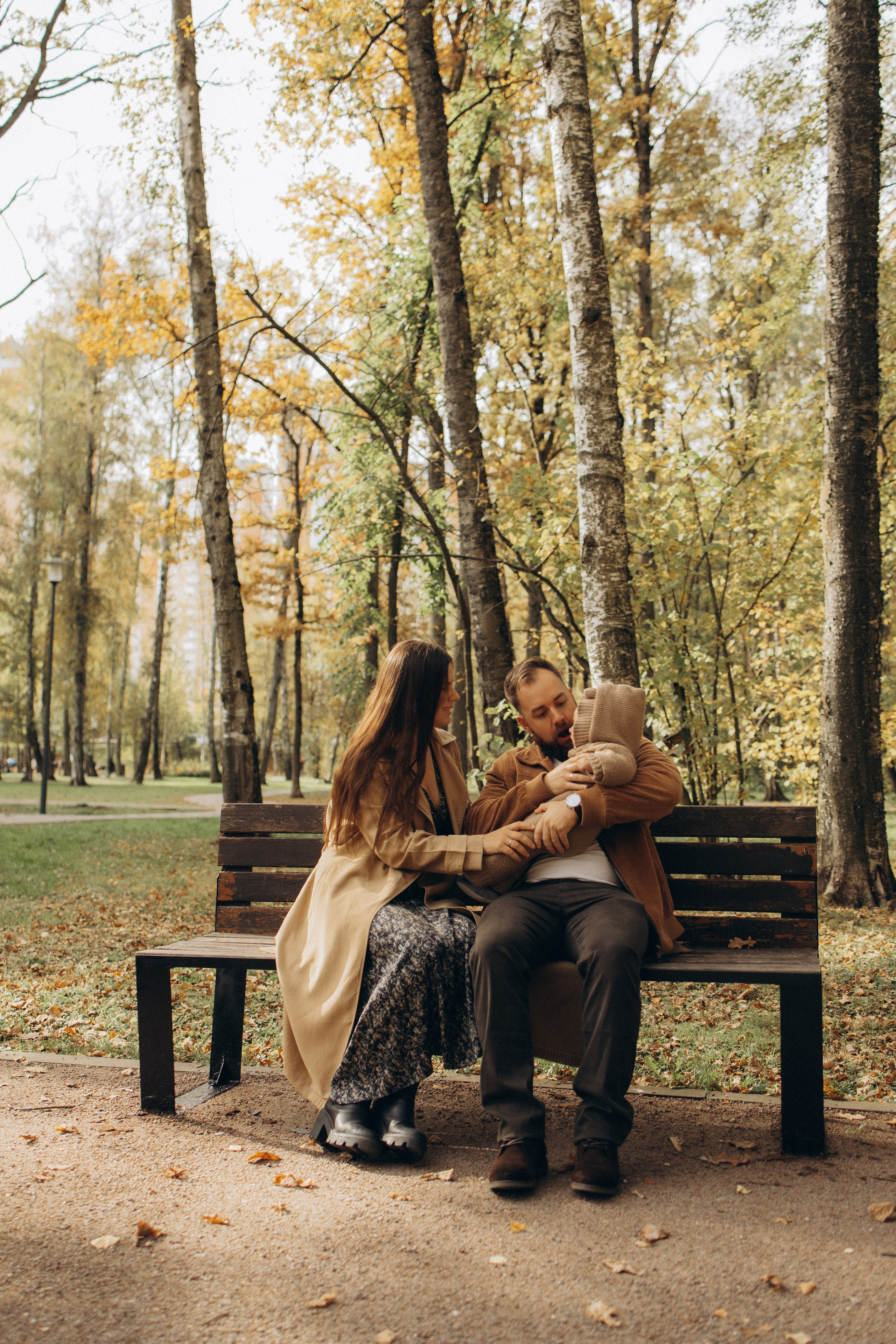 Одним осенним днем. Семейный фотограф в Москве Анастасия Шалда