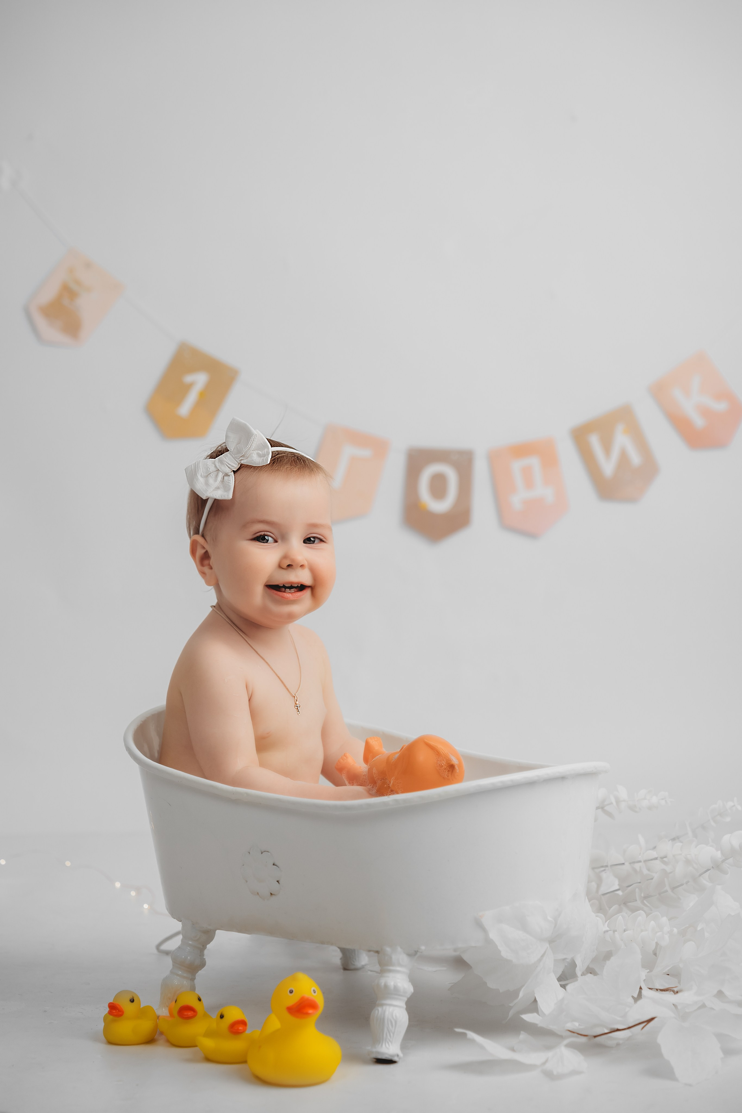 Купание. Фотограф новорожденных во Владимире Анастасия Воробьева