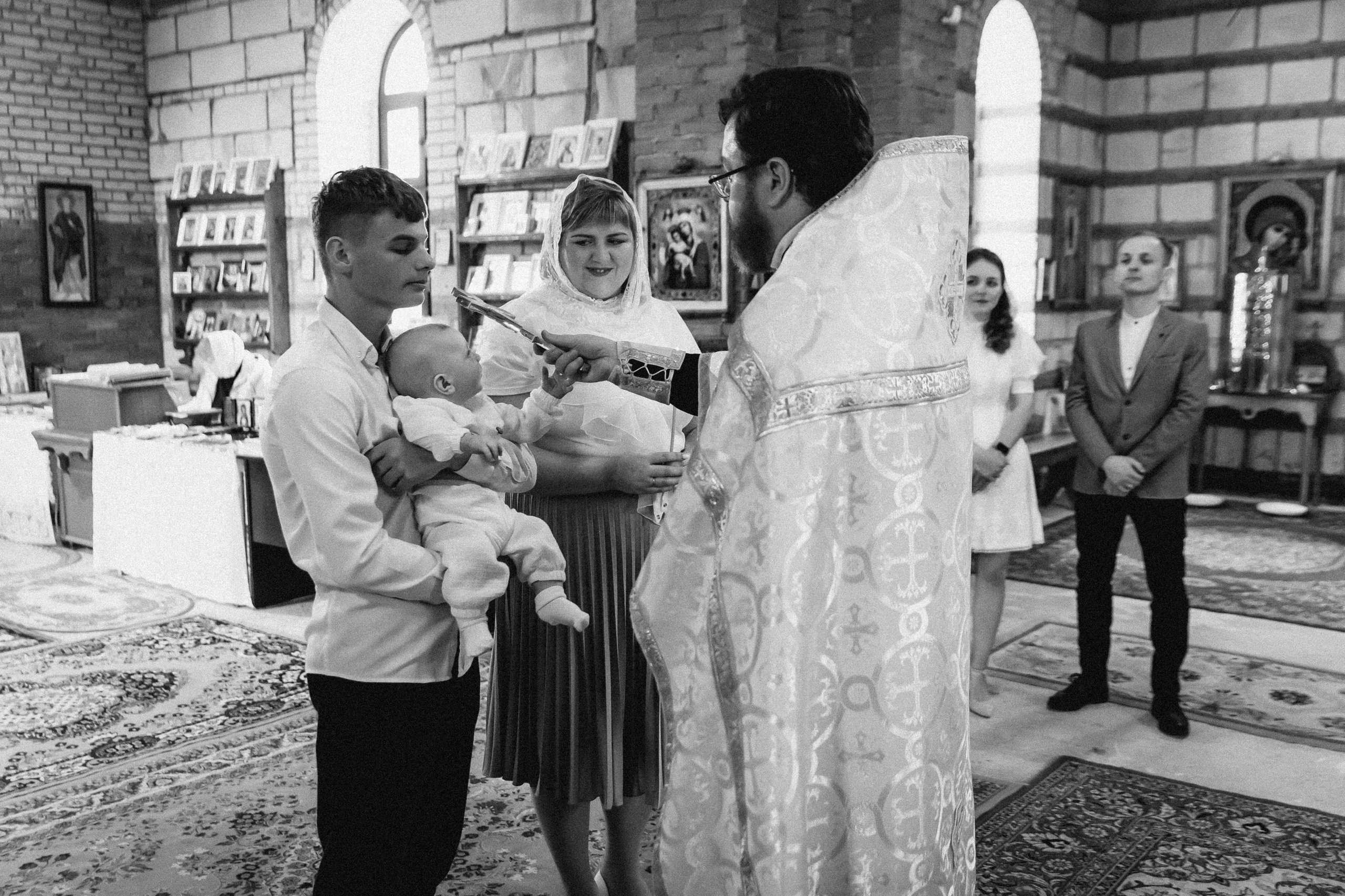 Крещение Максима. Семейный фотограф Минск Усова Ольга