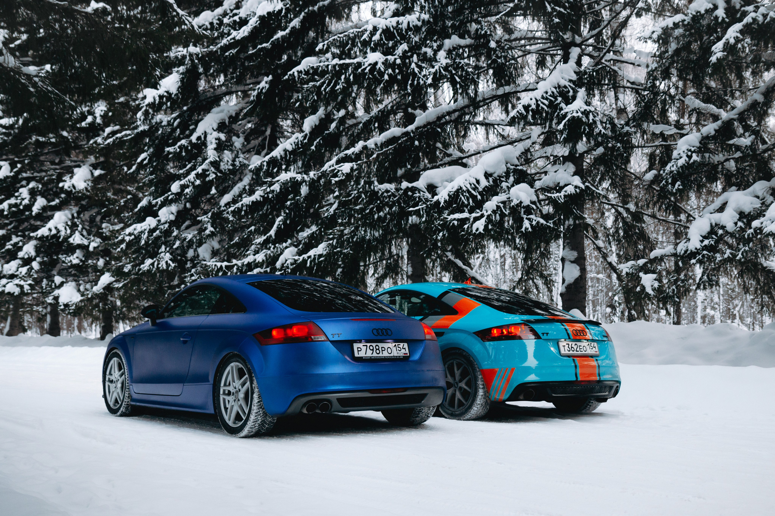 Audi TT shades of blue. Автомобильный фотограф и видеограф в Новосибирске|Александра Косухина